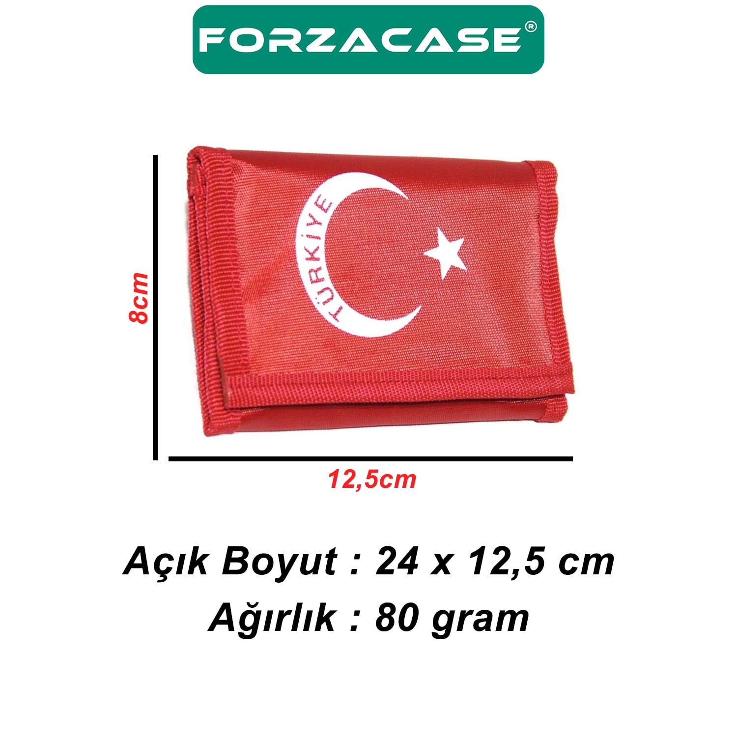 Forzacase%204%20Göz%20İç%20Fermuarlı%20Cırt%20Kapamalı%20Kırmızı%20Asker%20Cüzdanı%20Türkiye%20Bayrak%20Desen%20-%20FC728