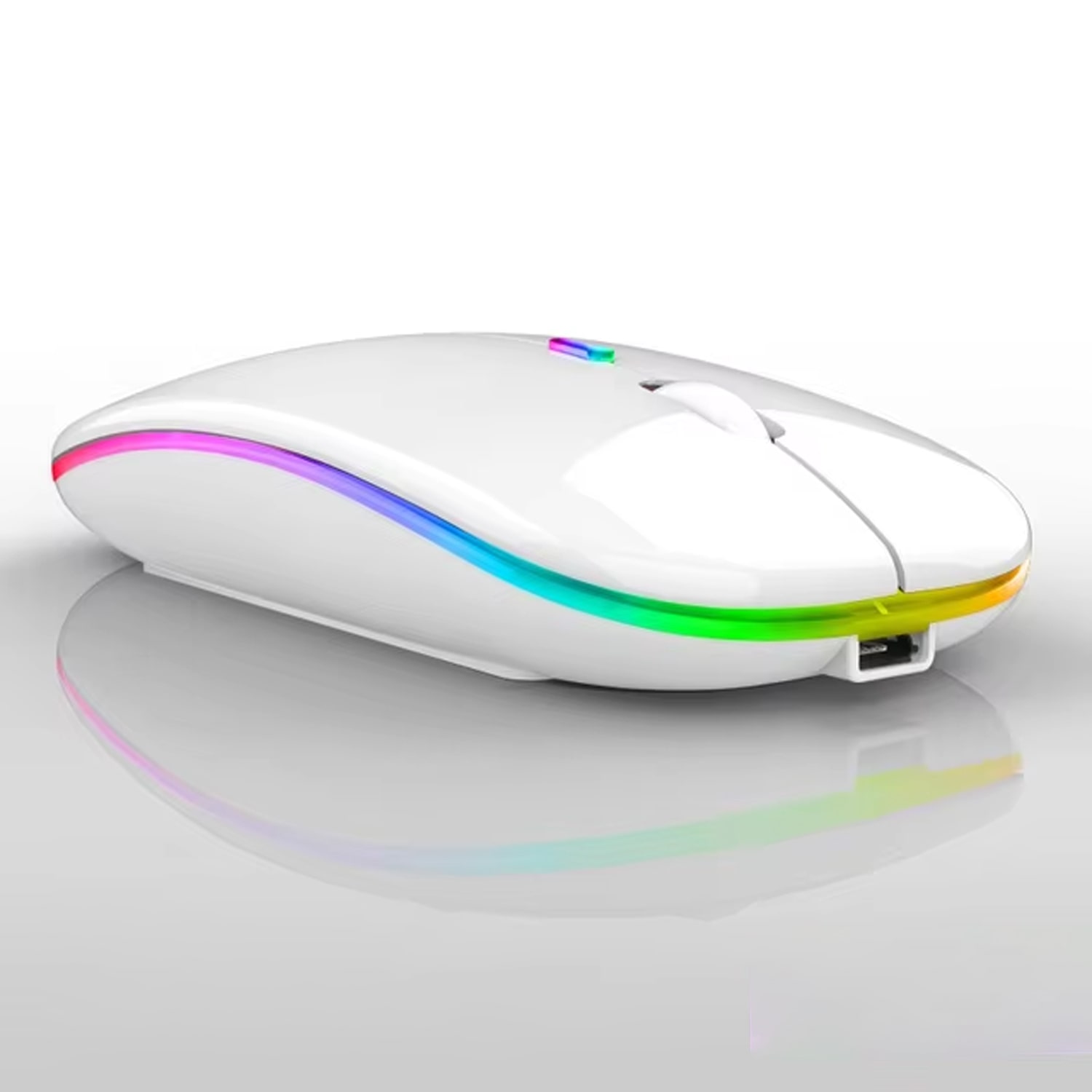 Forzacase%201600%20DPI%20Şarj%20Edilebilir%202.4%20GHz%20RGB%20Bluetooth%20Kablosuz%20Mouse%20-%20FC750