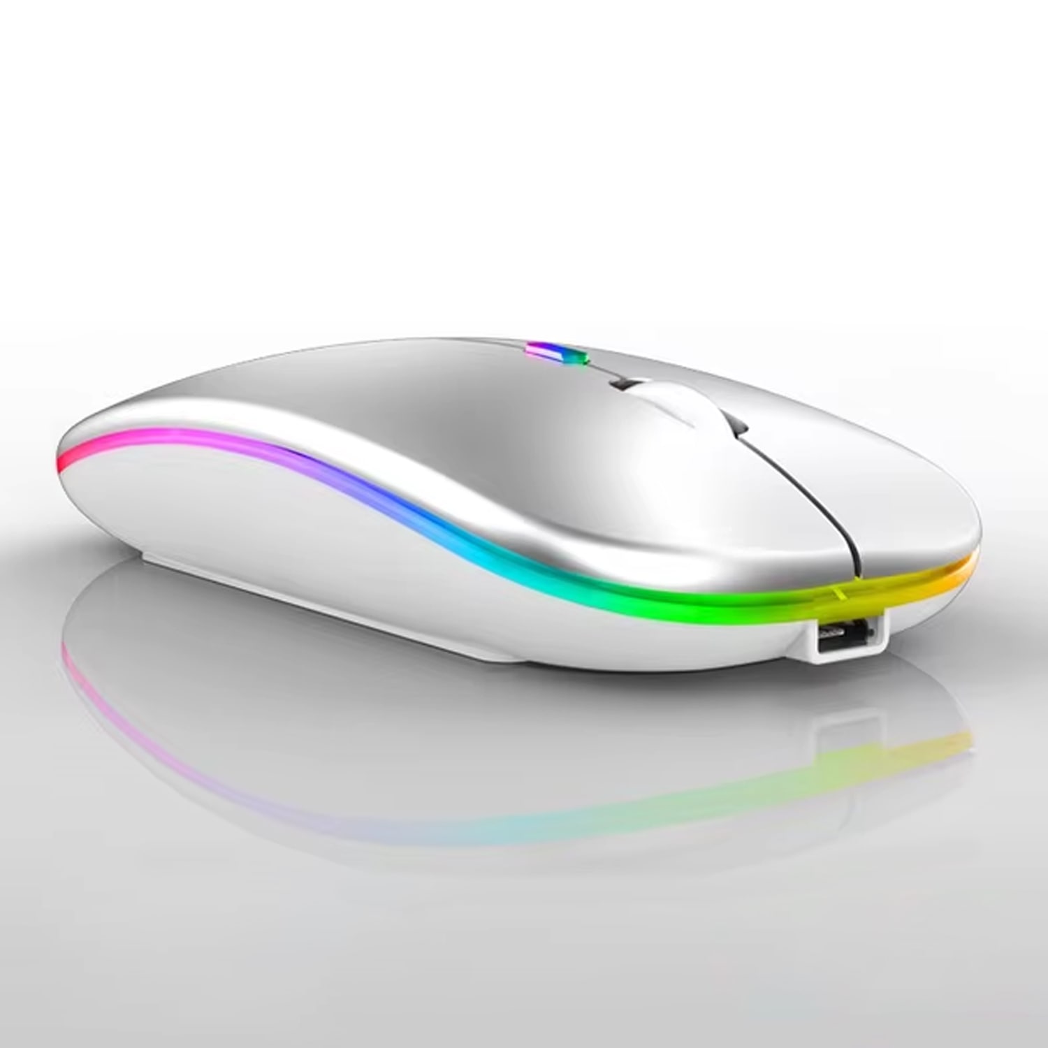 Forzacase%201600%20DPI%20Şarj%20Edilebilir%202.4%20GHz%20RGB%20Bluetooth%20Kablosuz%20Mouse%20-%20FC750