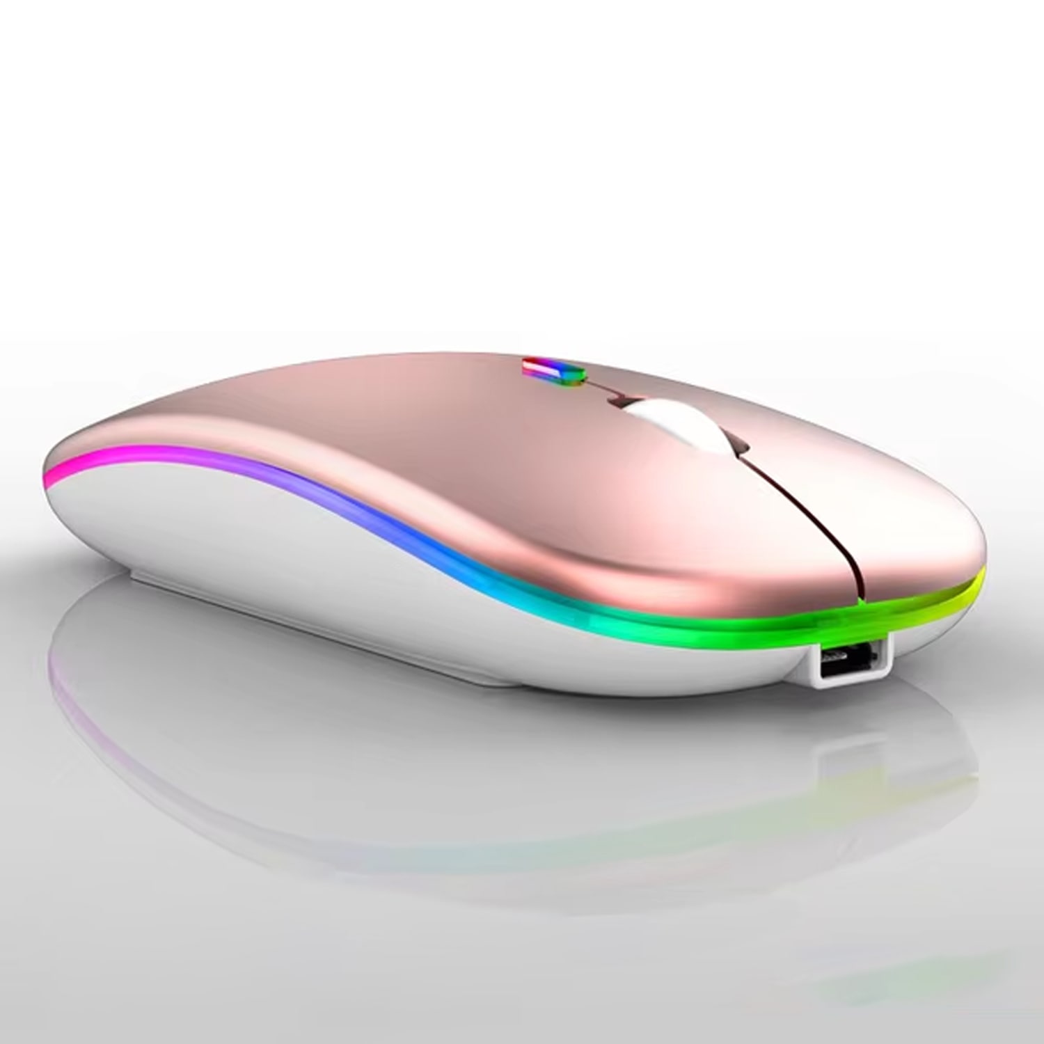 Forzacase%201600%20DPI%20Şarj%20Edilebilir%202.4%20GHz%20RGB%20Bluetooth%20Kablosuz%20Mouse%20-%20FC750