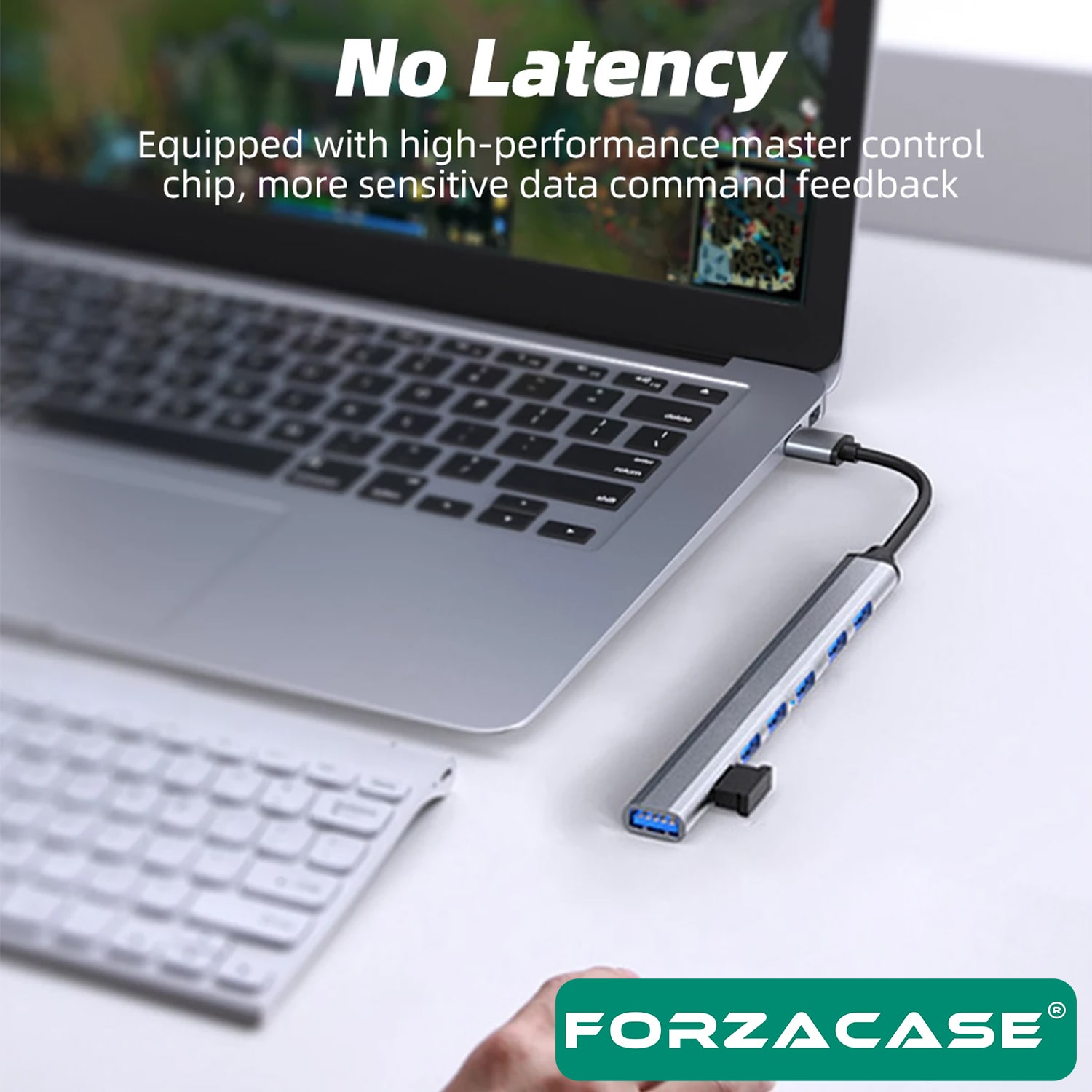 Forzacase%20USB%202.0%20to%20USB/Type-C%20Port%20Çoğaltıcı%20Hub%207in1%20OTG%20Adaptör%206lı%20USB%20Çoklayıcı%20-%20FC751