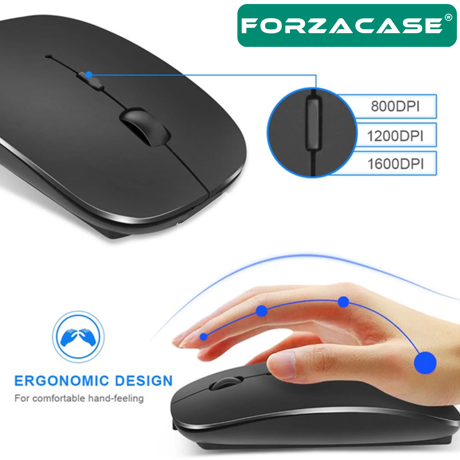 Forzacase%20Tablet%20ve%20Telefonlar%20için%20Şarjlı%20Kare%20Tuşlu%20Bluetooth%20Kablosuz%20Klavye%20Mouse%20Seti%20-%20FC760