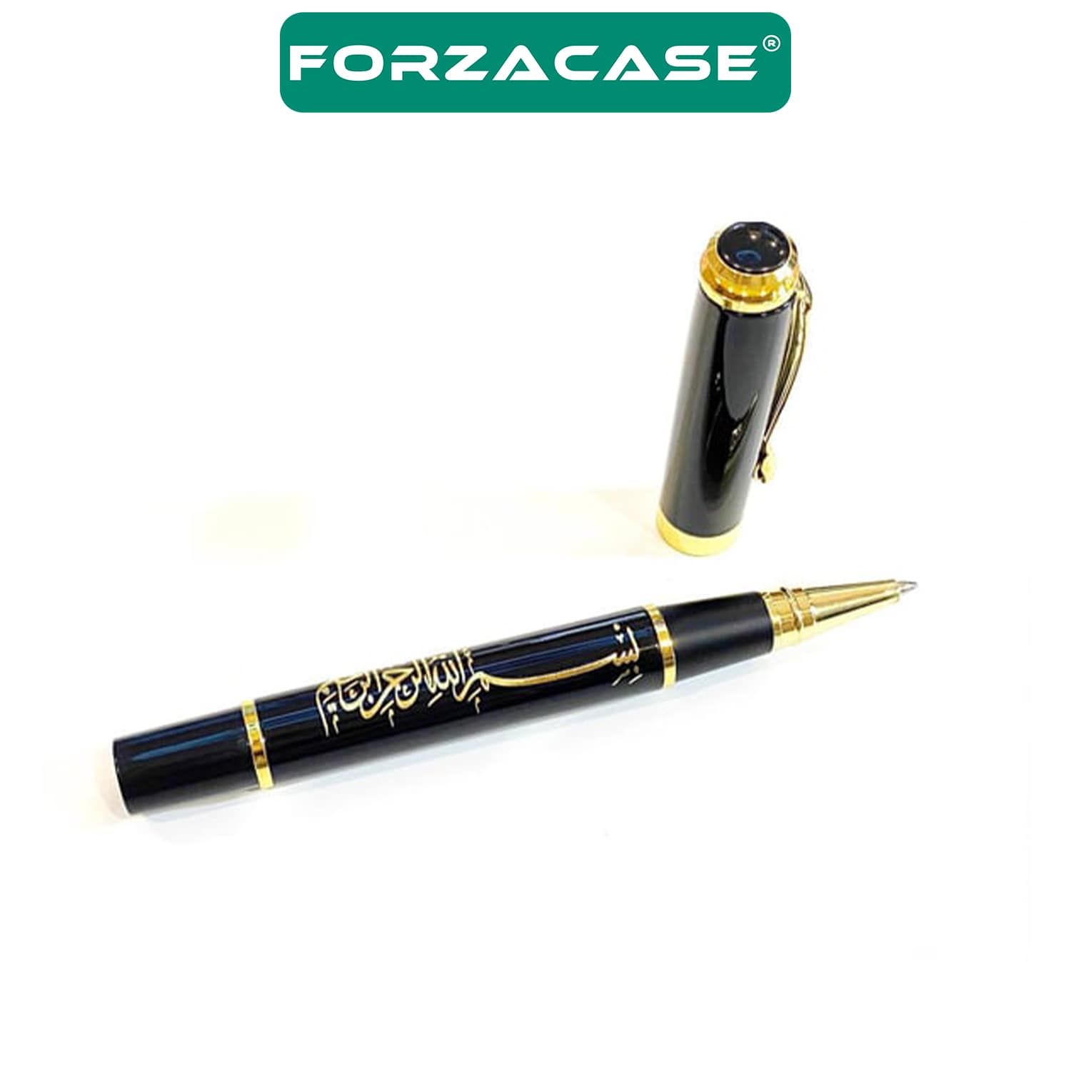 Forzacase%20Besmele%20İşlemeli%20Kutulu%20Metal%20Roller%20Kalem%20Siyah%20Gold%20-%20FC761