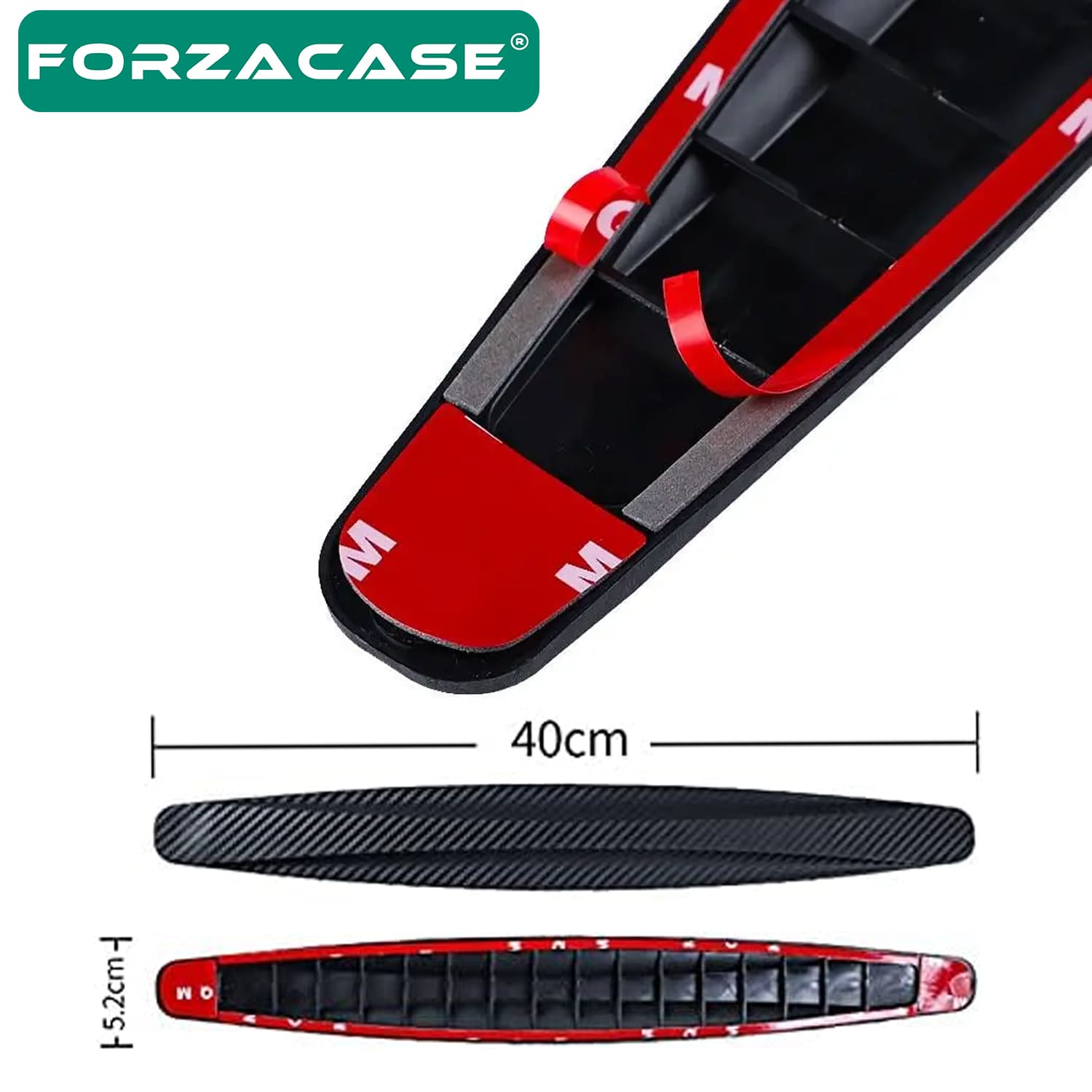 Forzacase%20Araba%20Çizik%20Sürtme%20Darbe%20Önleyici%20Tampon%20Koruyucu%202%20Adet%20Beyaz%20-%20FC770