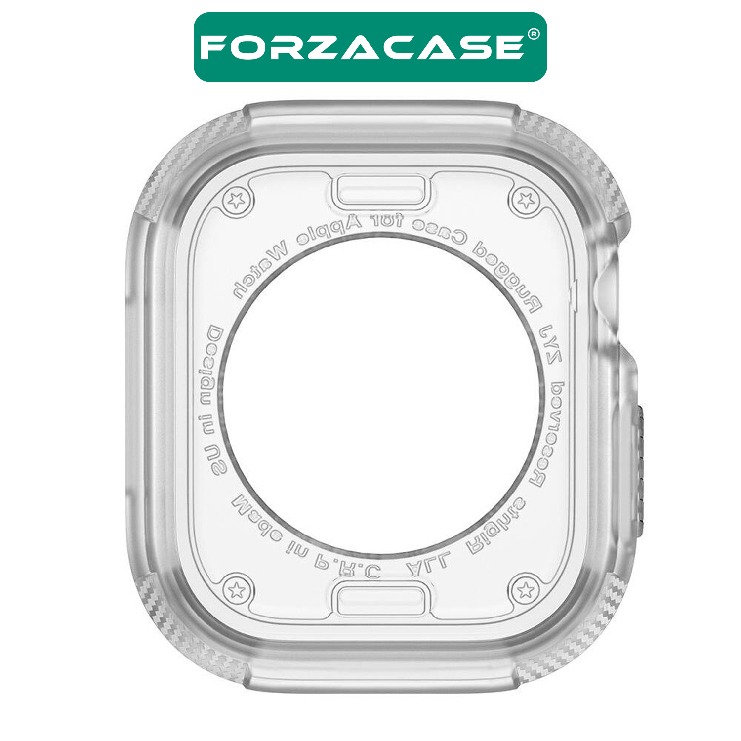 Forzacase%20Apple%20Watch%2010%2042mm%20ile%20uyumlu%20Önü%20Açık%20Armor%20Silikon%20TPU%20Kasa%20Koruyucu%20Kılıf%20-%20FC794