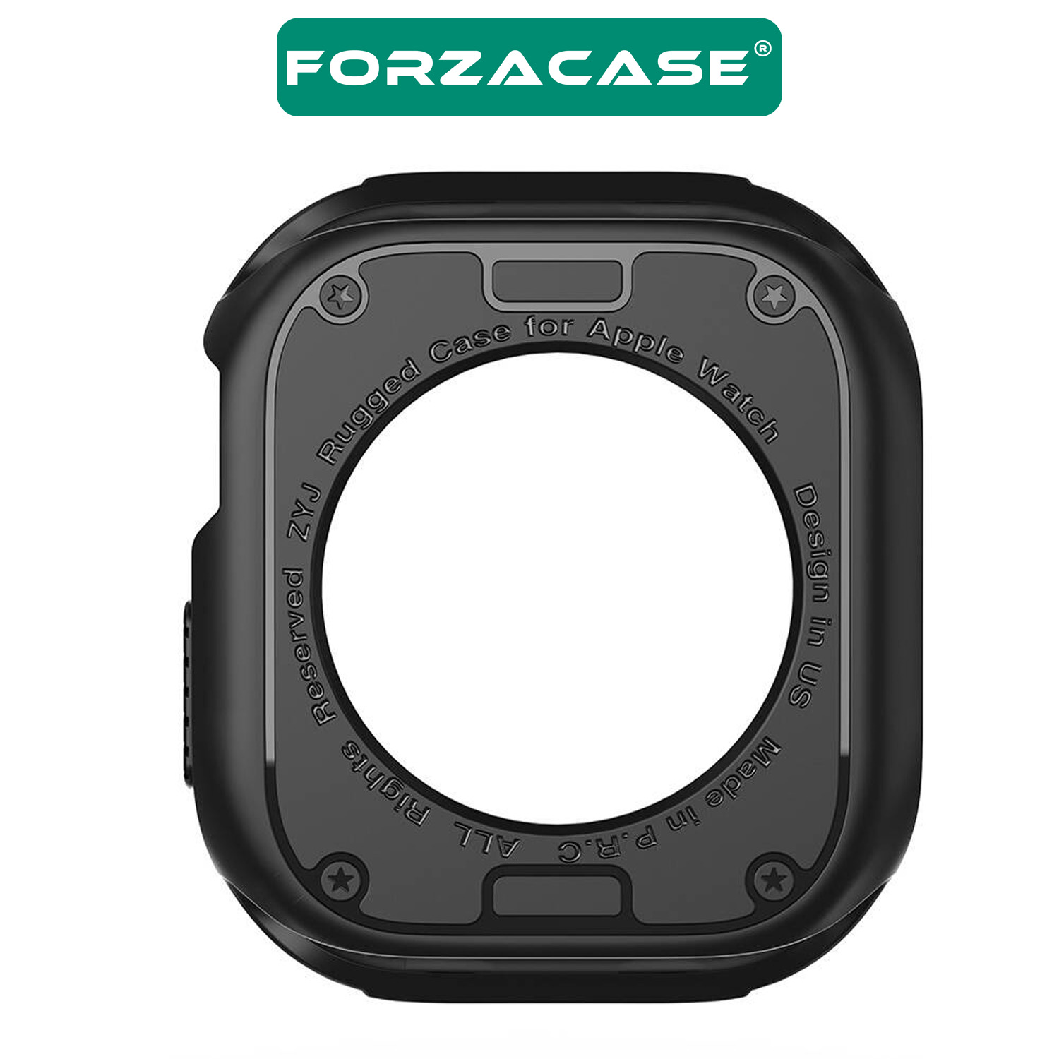 Forzacase%20Apple%20Watch%2010%2042mm%20ile%20uyumlu%20Önü%20Açık%20Armor%20Silikon%20TPU%20Kasa%20Koruyucu%20Kılıf%20-%20FC794