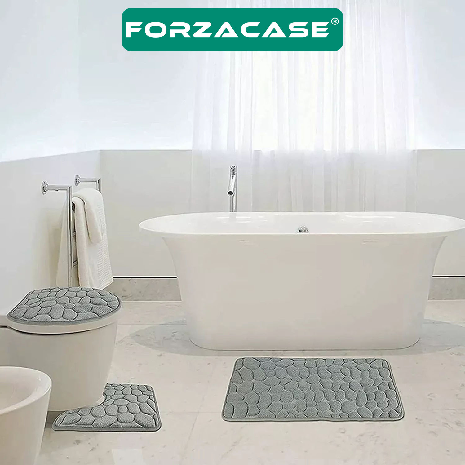 Forzacase%20Küvet%20Klozet%20Önü%20ve%20Üstü%203%20Parça%20Kaymaz%20Hafızalı%20Köpük%20Banyo%20Paspası%20-%20FC795