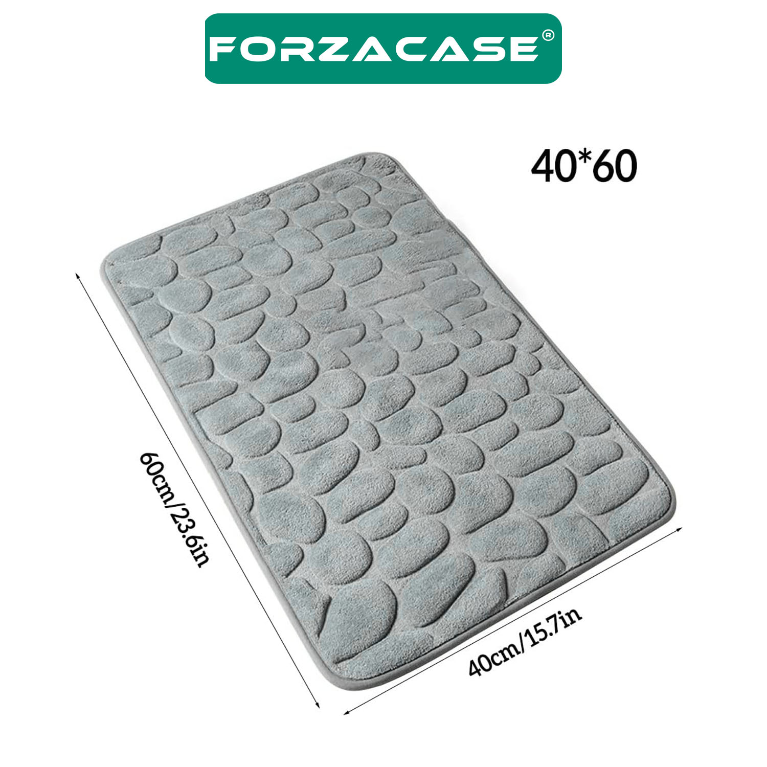 Forzacase%20Kaymaz%20Taban%20Hafızalı%20Köpük%20Banyo%20Paspası%20-%20FC796