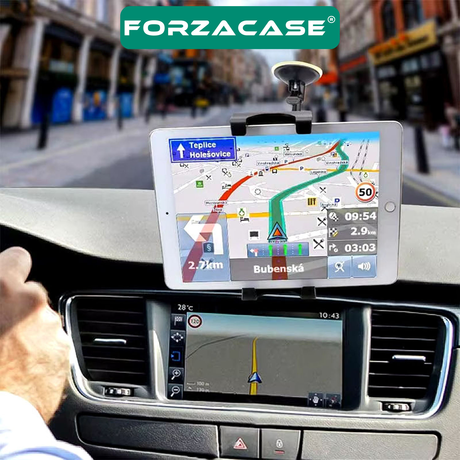 Forzacase%20360%20Derece%20Döner%20Araç%20İçi%20Torpido%20ve%20Cam%20Vantuzlu%20Telefon%20Tablet%20Tutucu%20-%20FC802