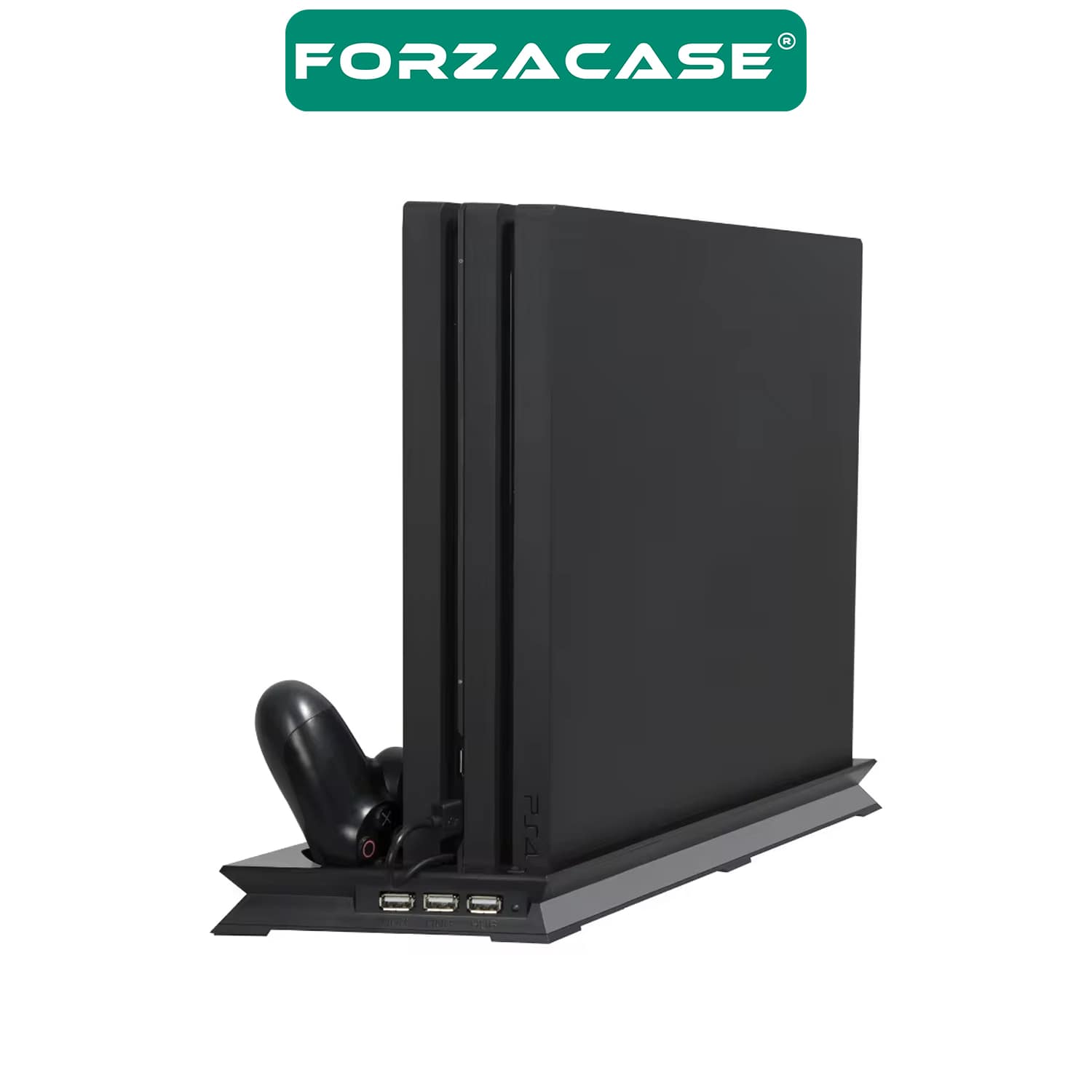 Forzacase%20PS4%20Pro%20uyumlu%20Şarj%20ve%20Soğutucu%20Stand%20-%20FC811