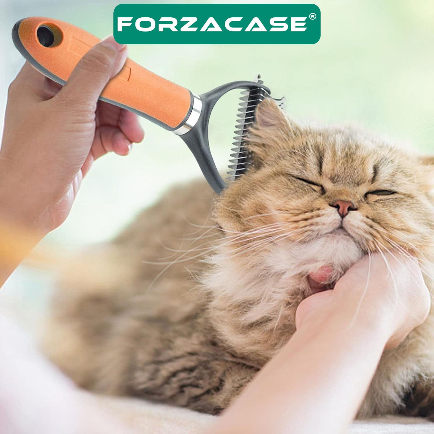 Forzacase%20Kedi%20ve%20Köpekler%20için%20Çift%20Taraflı%20Kıtık%20Açıçı%20Bit%20Pire%20Tüy%20Temizleme%20Tarağı%20-%20FC818