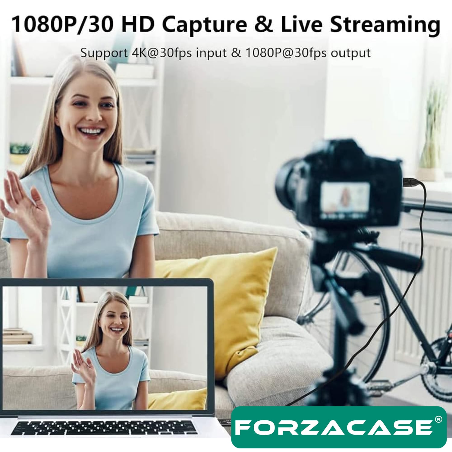 Forzacase%20USB%20TO%20HDMI%20Adaptör%204K%2030hz%20-%201080P%2030hz%20Görüntü%20Aktarıcı%20Adaptör%20-%20FC826