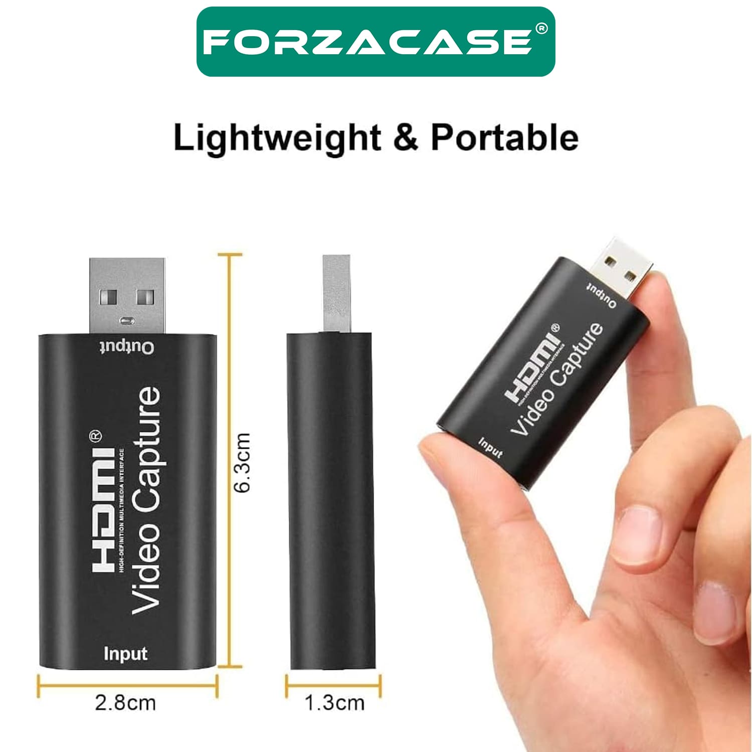 Forzacase%20USB%20TO%20HDMI%20Adaptör%204K%2030hz%20-%201080P%2030hz%20Görüntü%20Aktarıcı%20Adaptör%20-%20FC826