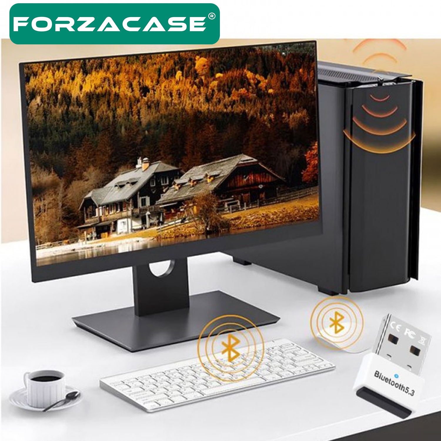 Forzacase%20Mini%20v5.3%20USB%20Bluetooth%20Dongle%205.3%20Bluetooth%20Adaptör%20-%20FC827