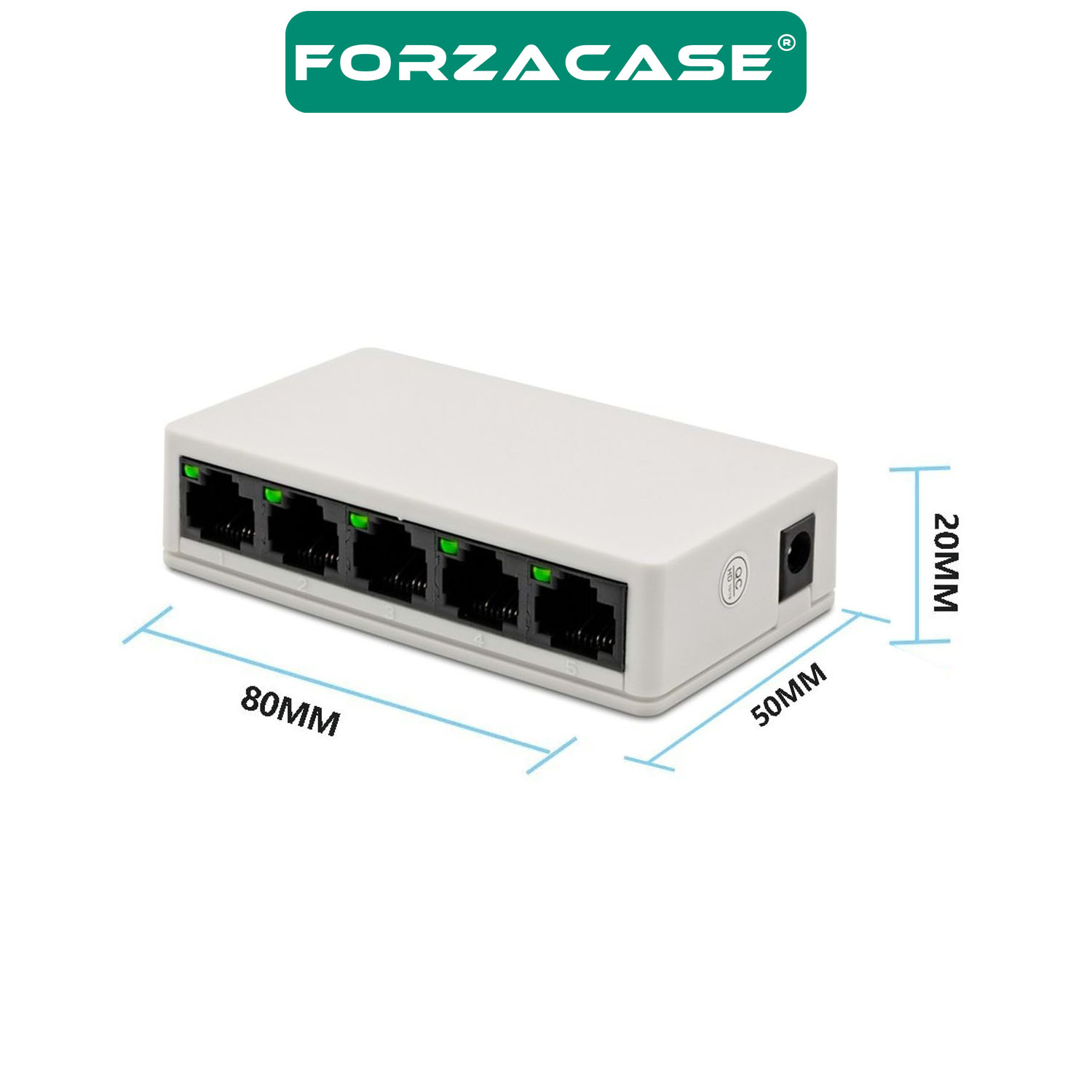 Forzacase%205%20Port%20100%20Mbps%20Ethernet%20Switch%20Hub%20Çoklayıcı%20-%20FC831