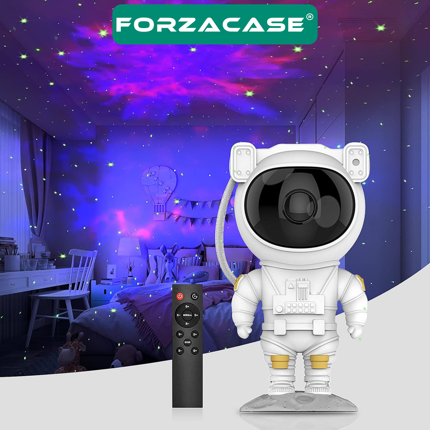 Forzacase%20Astronot%20Projektör%20Gece%20Lambası%20Yıldız%20Nebula%20Galaksi%20Yansıtmalı%20Uzaktan%20Kumandalı%20-%20FC844