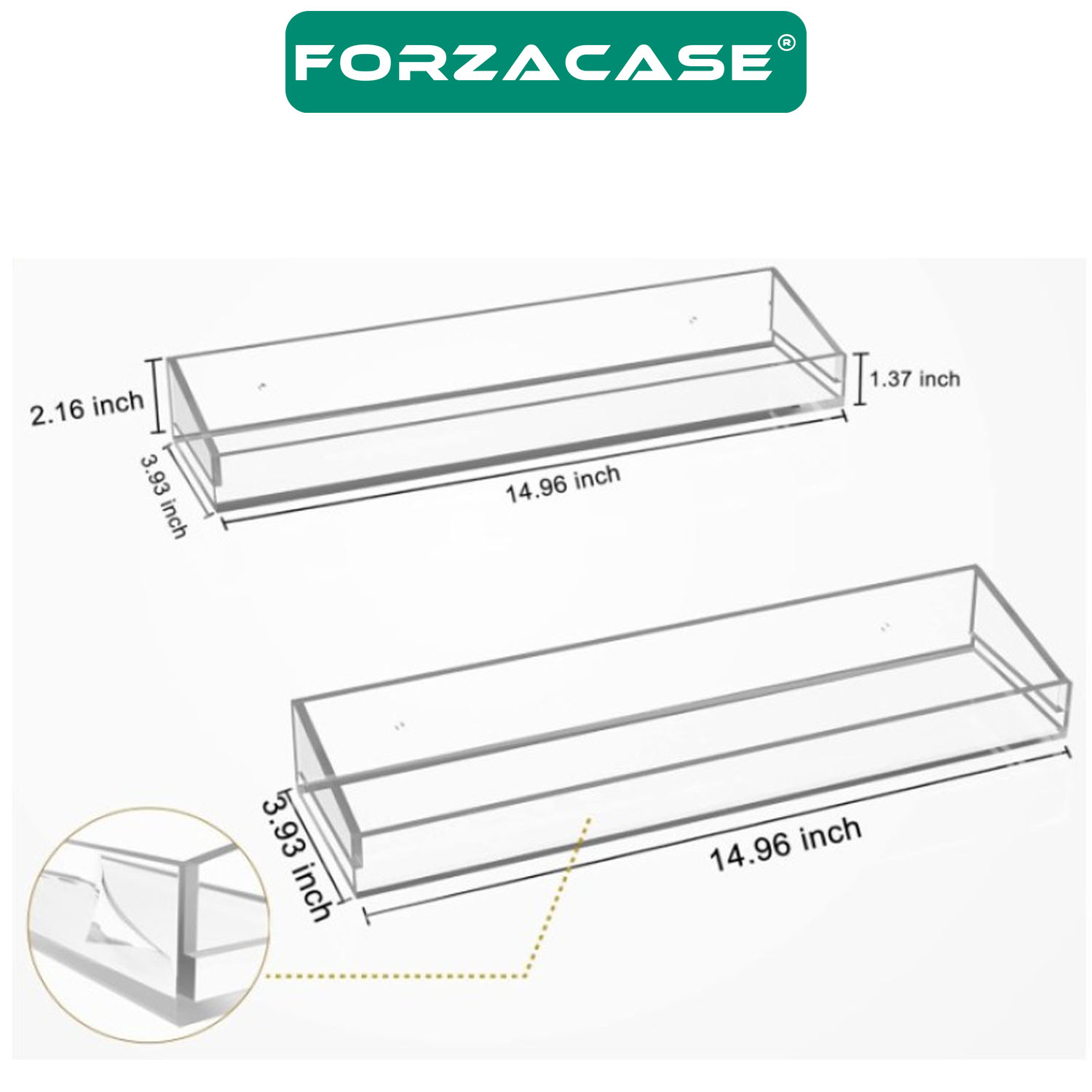 Forzacase%202%20Adet%20Yapışkan%20Monteli%20Şık%20ve%20Minimalist%20Tasarımlı%20Akrilik%20Şeffaf%20Duvar%20Banyo%20Mutfak%20Rafı%20FC857