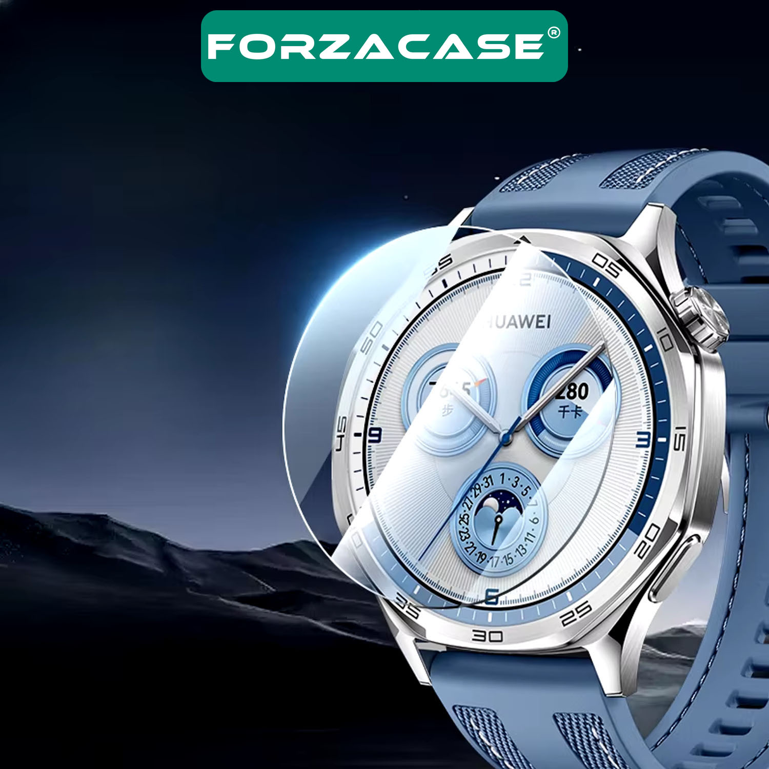 Forzacase%20Huawei%20Watch%20GT5%20Pro%2046mm%20ile%20uyumlu%20Temperli%20Kırılmaz%20Cam%20Ekran%20Koruyucu%20-%20FC861