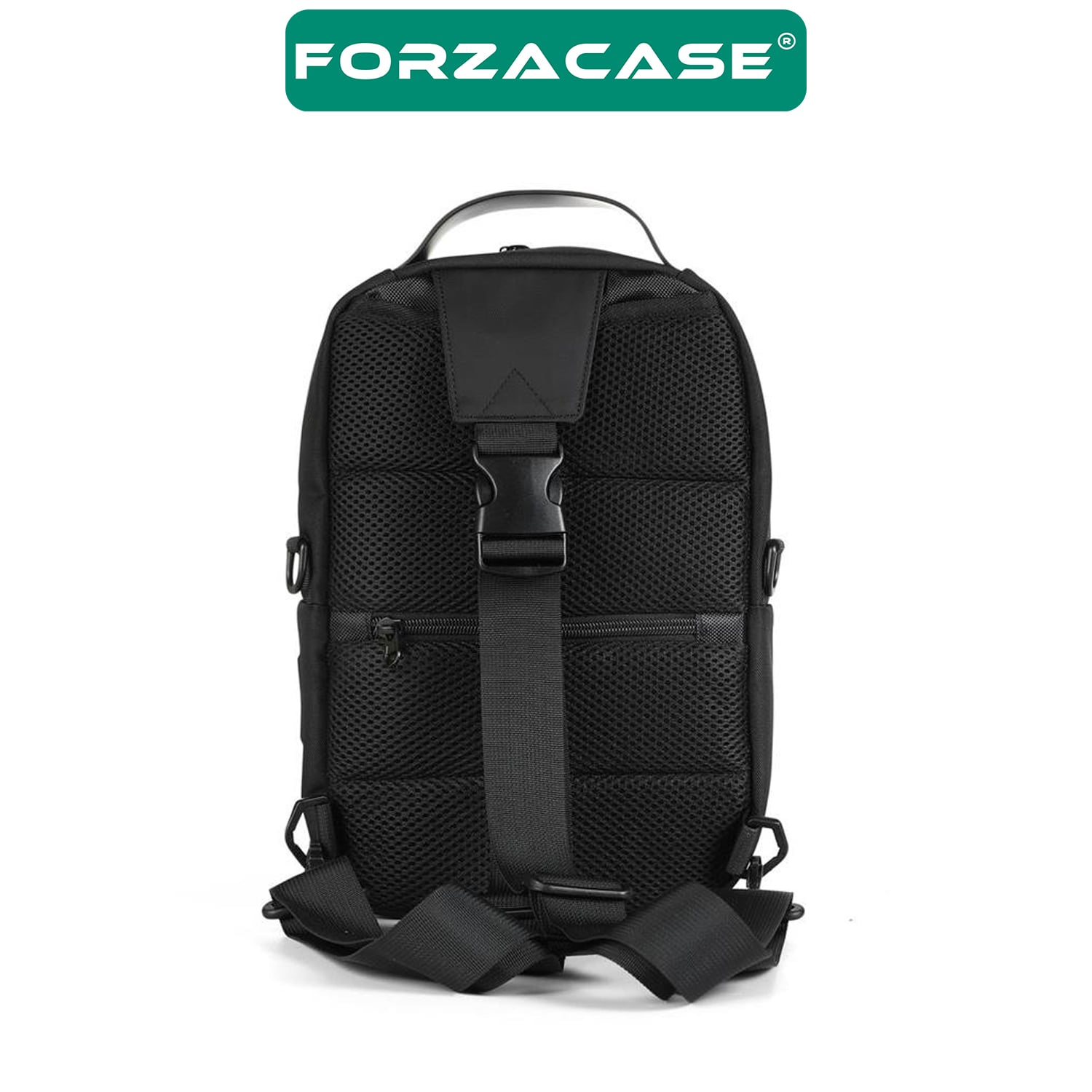 Forzacase%20Unisex%20Siyah%20Suya%20Dayanıklı%20Tek%20Omuz%20Askılı%20Göğüs%20ve%20Omuz%20Çantası%20-%20FC866