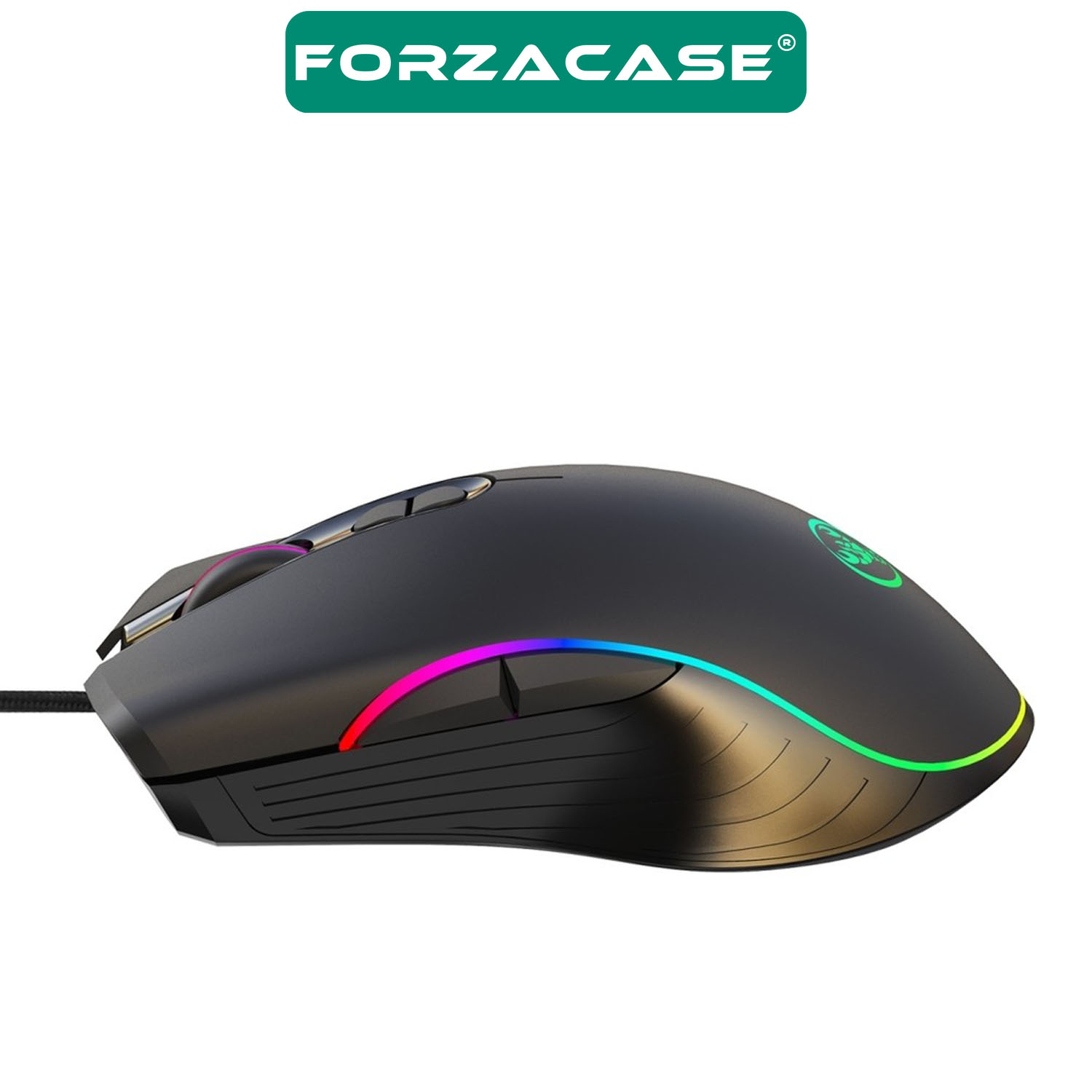 Forzacase%20RGB%20Işıklı%20Örgü%20Kablolu%207200%20DPI%20Makrolu%207%20Tuş%20Gaming%20Oyuncu%20Mouse%20-%20FC872