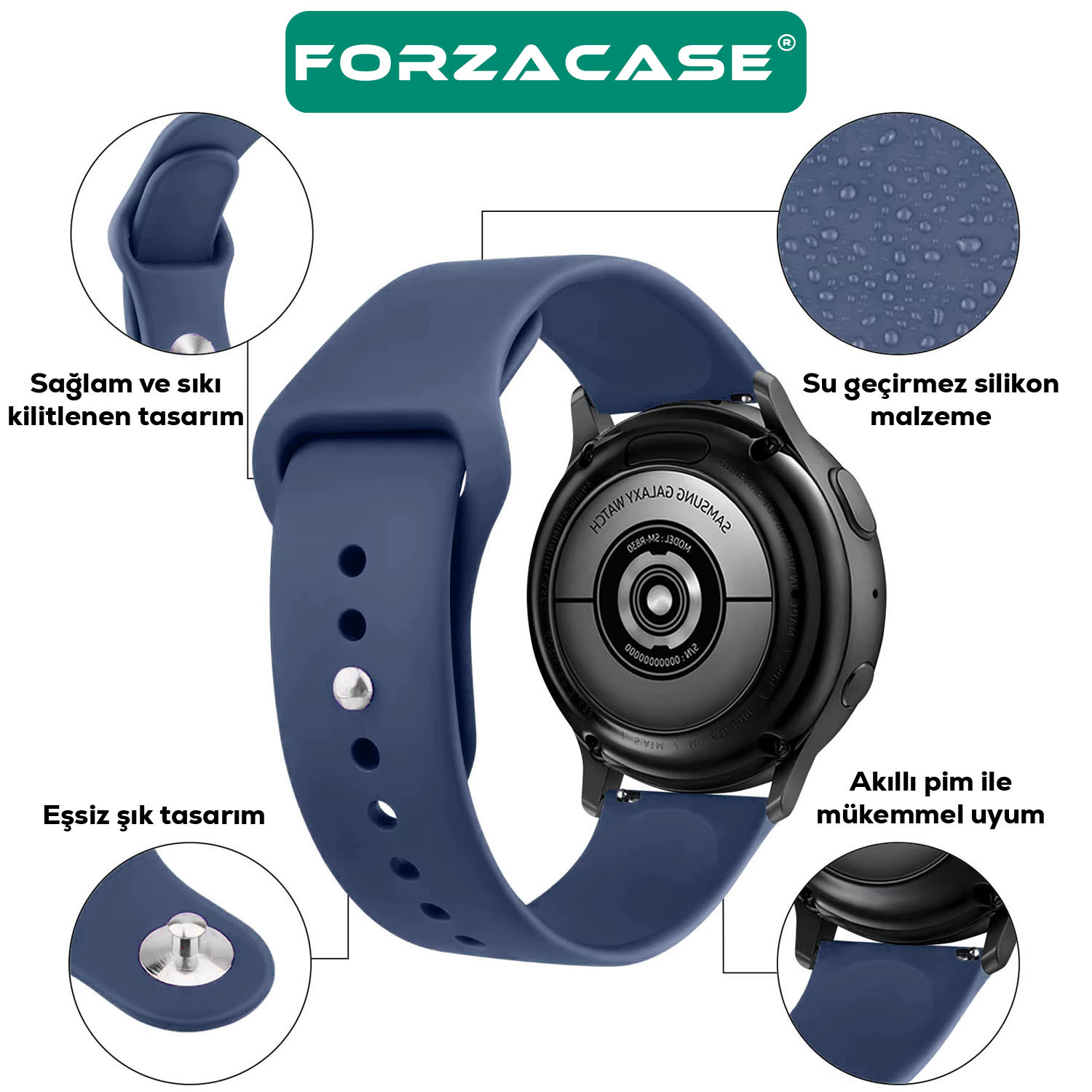 Forzacase%20Amazfit%20GTS%204%20Mini%20ile%20uyumlu%20Yumuşak%20Jel%20Şık%20Silikon%20Kordon%20Kayış%20-%20FC876