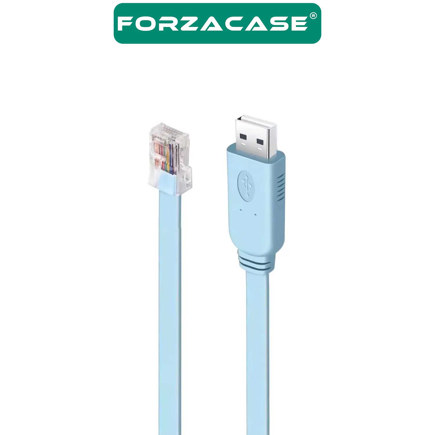 Forzacase%201.8mt%20USB%202.0%20Cisco%20Seri%20Yönlendirici%20USB’den%20RJ45’e%20Çeviren%20Konsol%20Kablosu%20Mavi%20-%20FC883