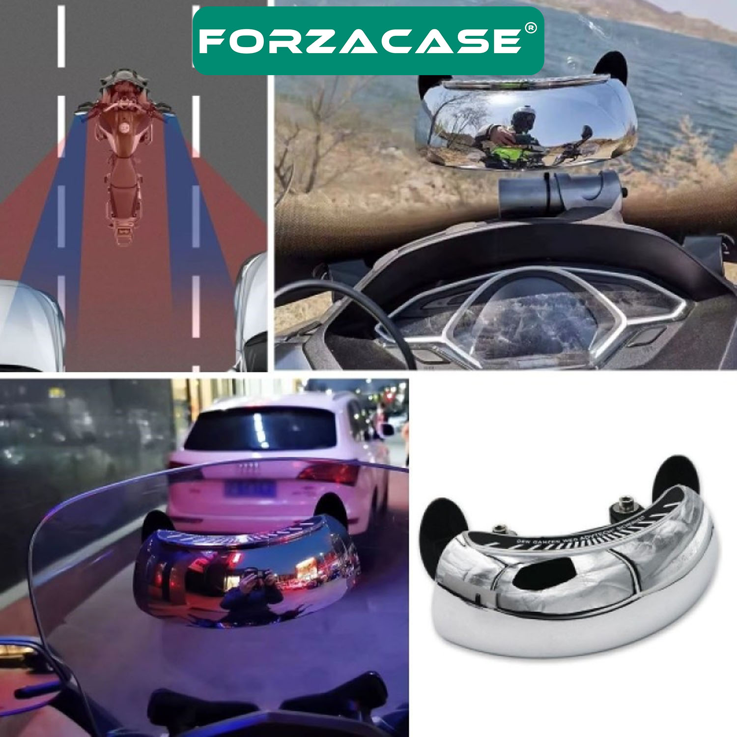 Forzacase%20180°%20Su%20Kaydırıcı%20Motosiklet%20İçin%20Dayanıklı%20Geniş%20Açı%20Görme%20Kör%20Nokta%20Aynası%20-%20FC893