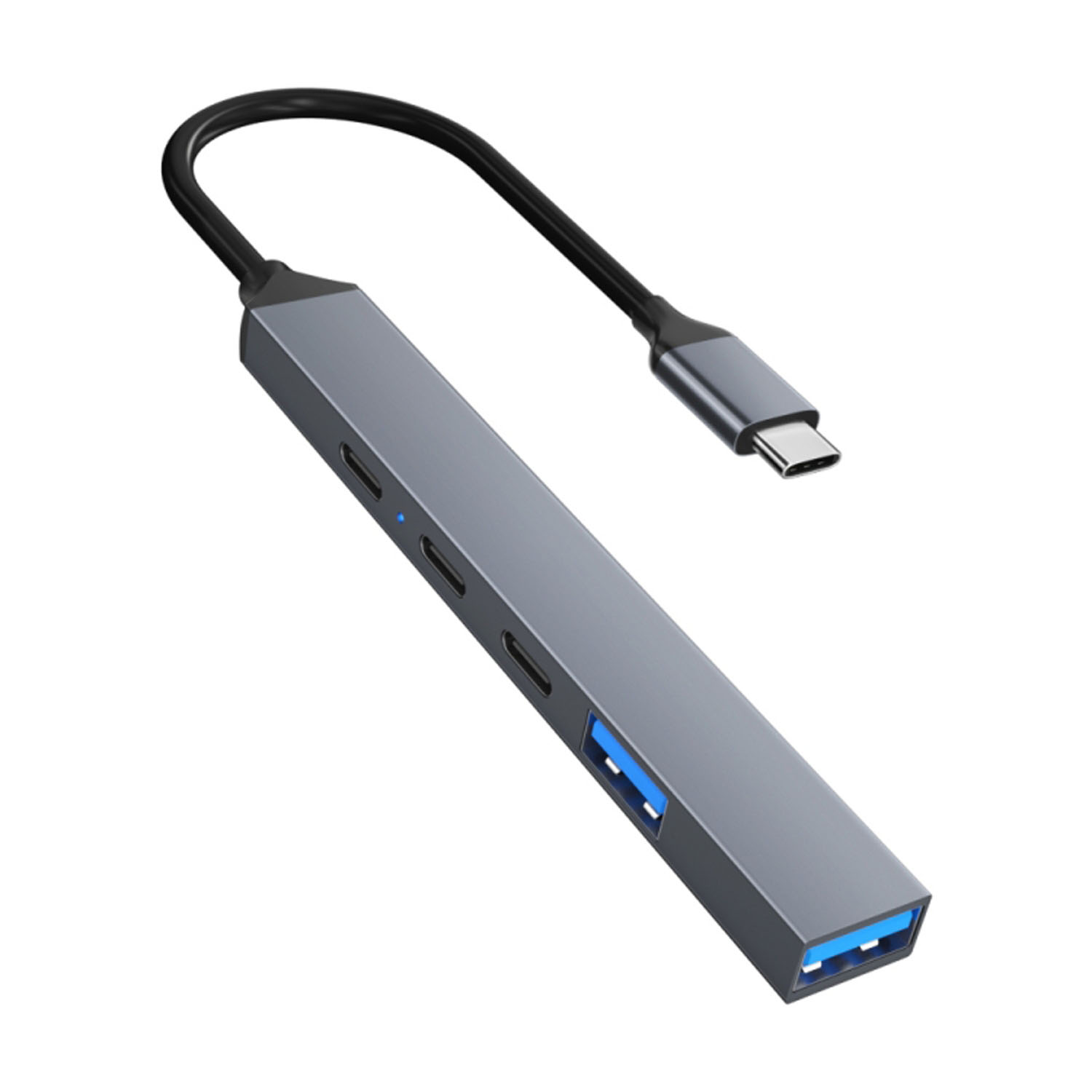 Forzacase%205in1%20Type-C%20to%20USB%203.0%20PD%20Çoklayıcı%20100W%20Şarj%20Adaptörü%20USB-C%20Çoklayıcı%20Çevirici%20-%20FC902