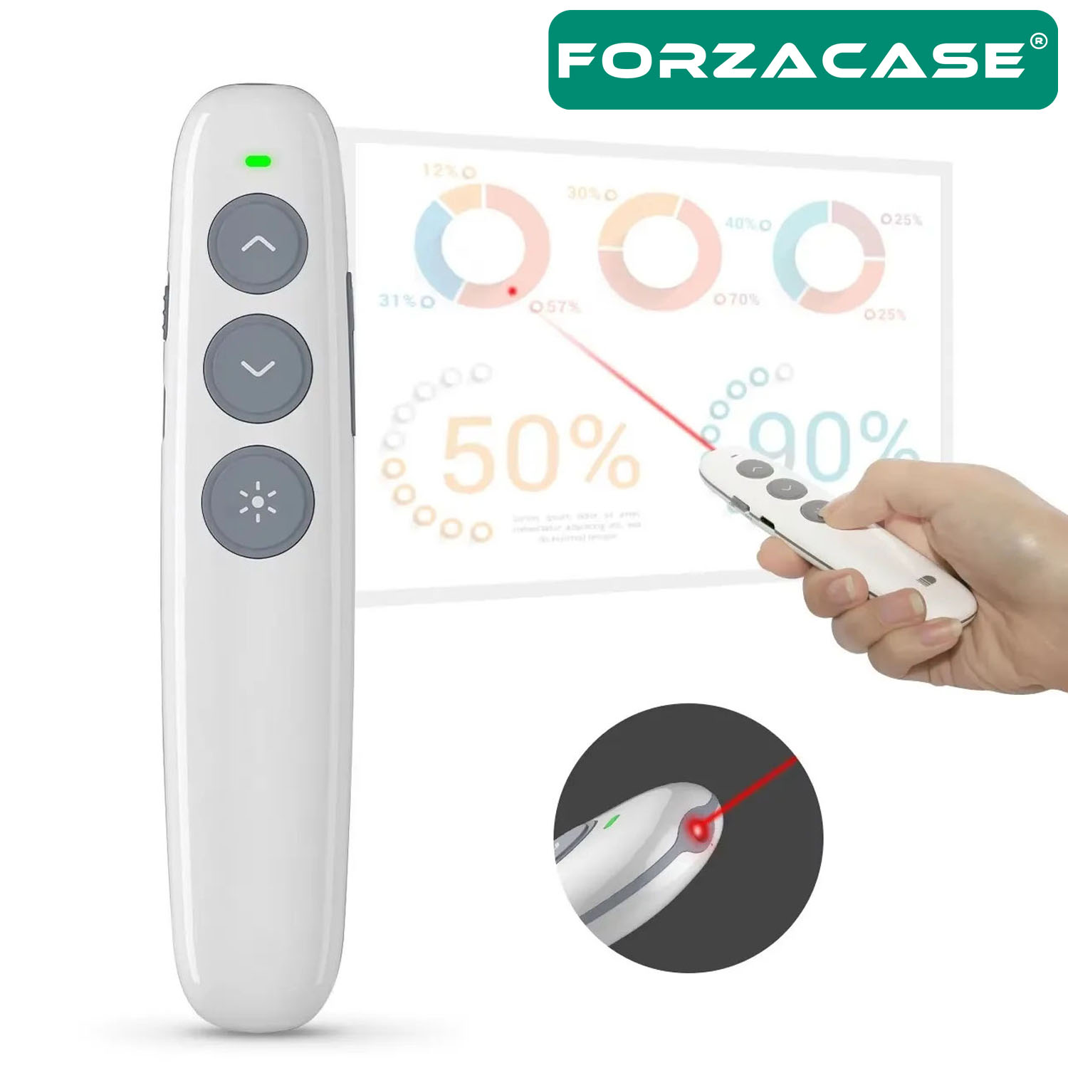 Forzacase%202.4%20GHz%20Kablosuz%20Sunum%20Kumandası%20Sunum%20Slayt%20Kumandası%20100%20Metre%20Çekim%20Mesafeli%20-%20FC904