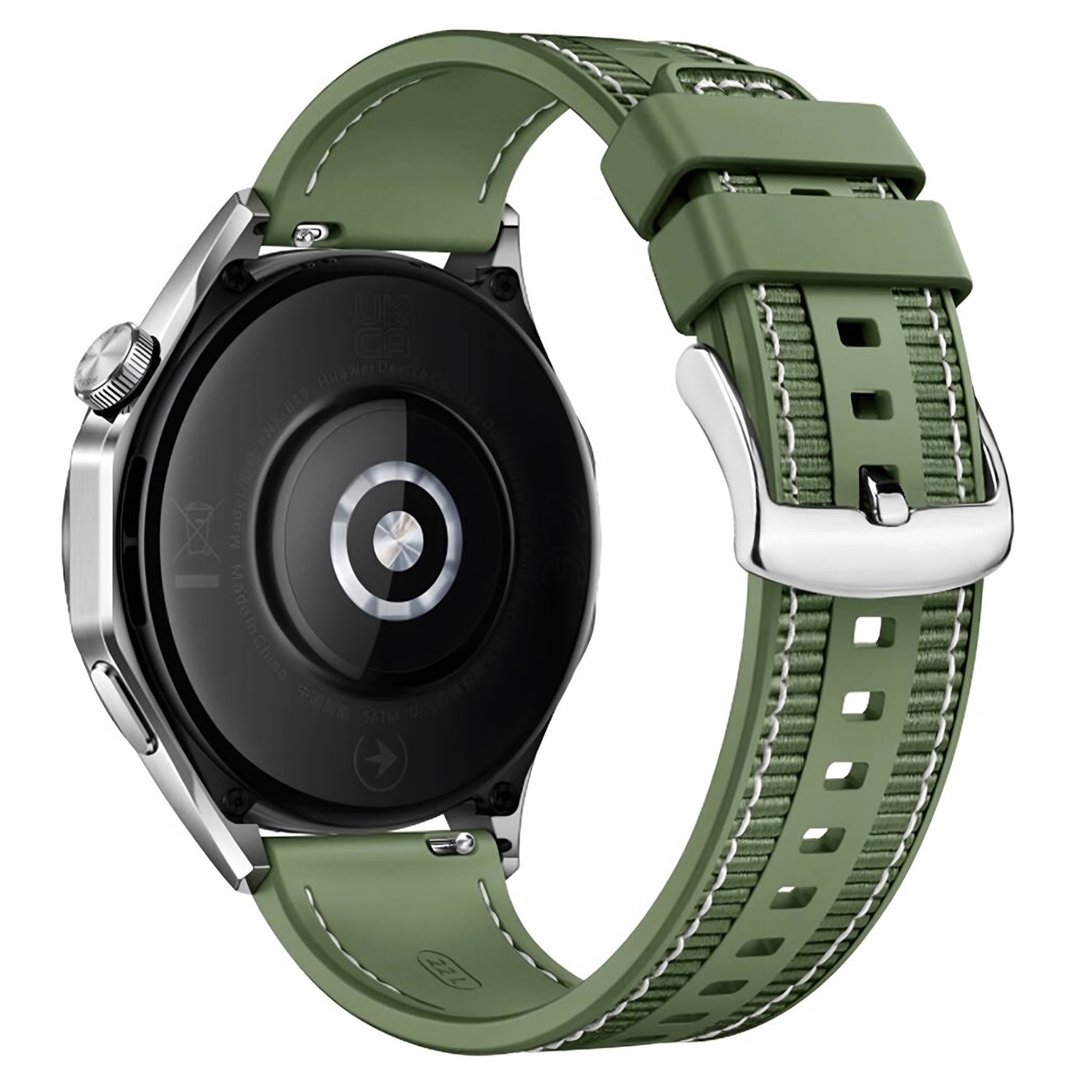 Forzacase%20Xiaomi%20Watch%20S1%20Active%20ile%20uyumlu%20Dikişli%20Kumaş%20Görünüm%20Silikon%20Kordon%20Kayış%20-%20FC910