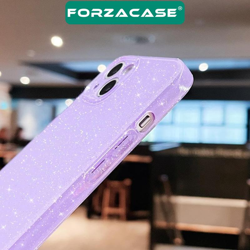 Forzacase%20iPhone%2015%20Pro%20uyumlu%20Glare%20Serisi%20Kamera%20Korumalı%20Simli%20Silikon%20Kılıf