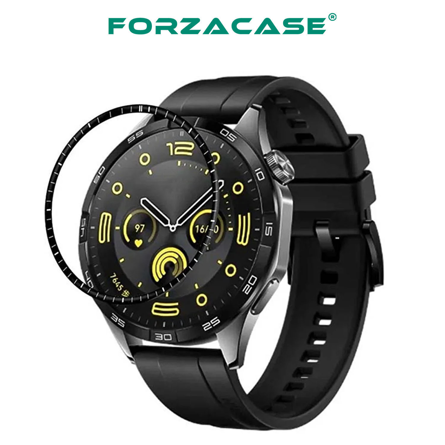 Forzacase%20Huawei%20Watch%20GT4%2041mm%20için%20Çerçeveli%20Tam%20Kaplayan%203D%20Pet%20Ekran%20Koruyucu%20Film%20-%20FC016