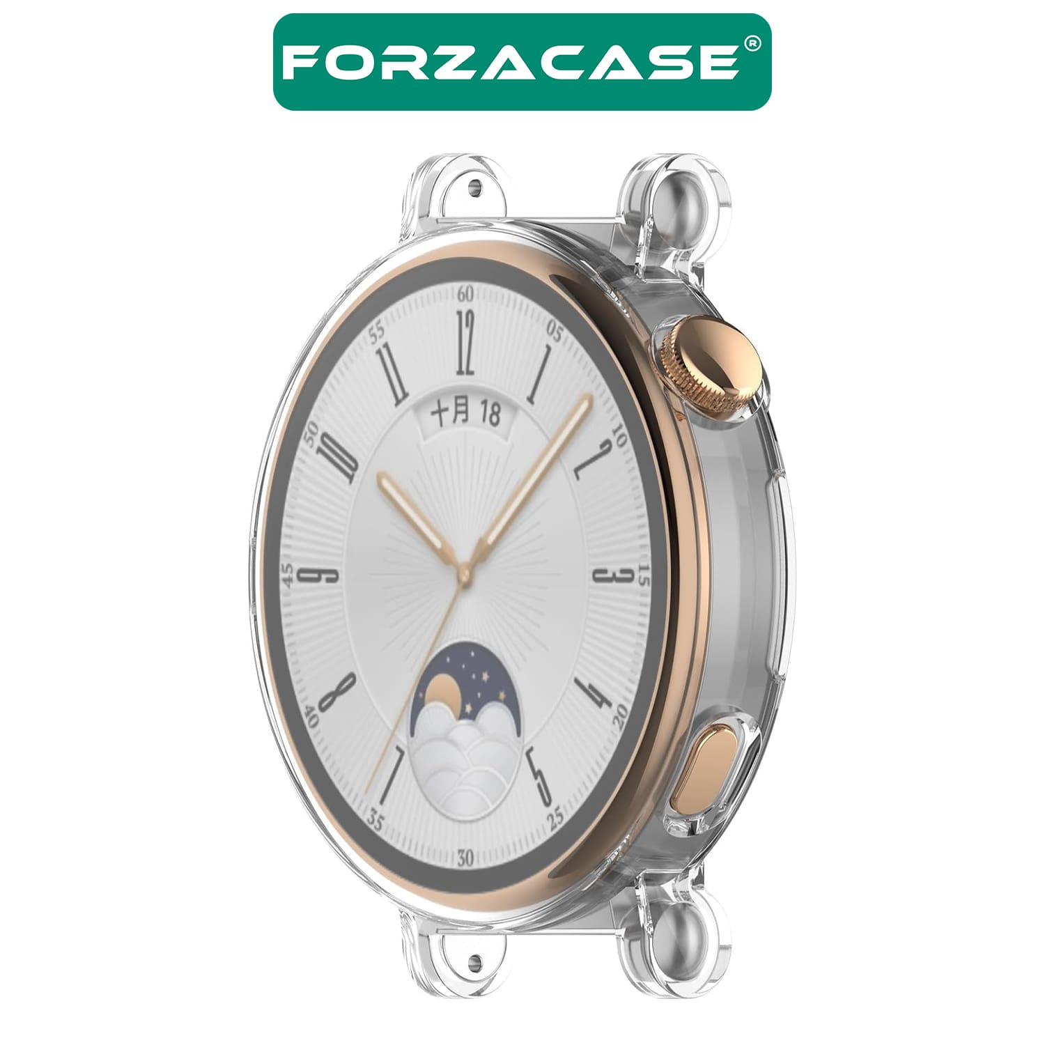 Forzacase%20Huawei%20Watch%20GT%204%2041mm%20ile%20uyumlu%20Önü%20Kapalı%20Ekran%20Korumalı%20Silikon%20Kılıf%20-%20FC010