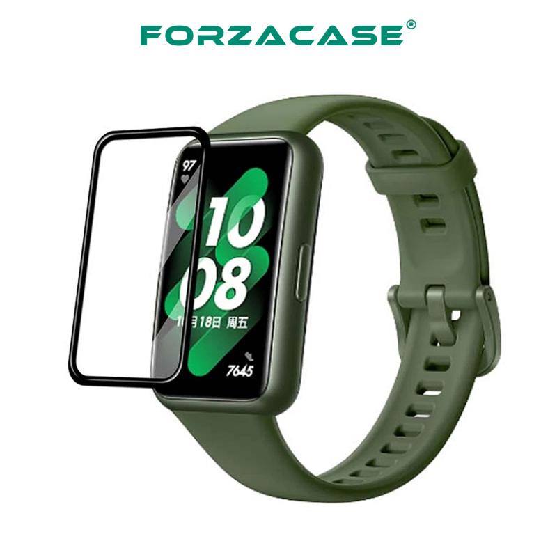 Forzacase%20Huawei%20Band%208%20ile%20uyumlu%20Çerçeveli%20Tam%20Kaplayan%203D%20Pet%20Ekran%20Koruyucu%20Film%20-%20FC016