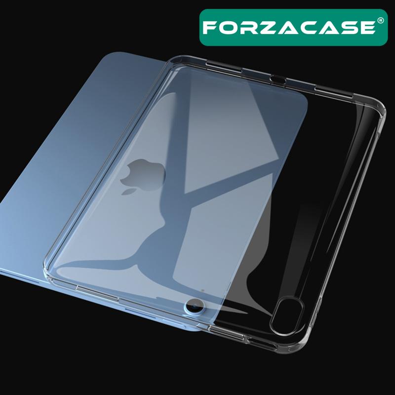 Forzacase%20iPad%2010.Nesil%2010.9%20inch%202022%20ile%20Uyumlu%20Silikon%20Kılıf%20Şeffaf%20-%20FC013