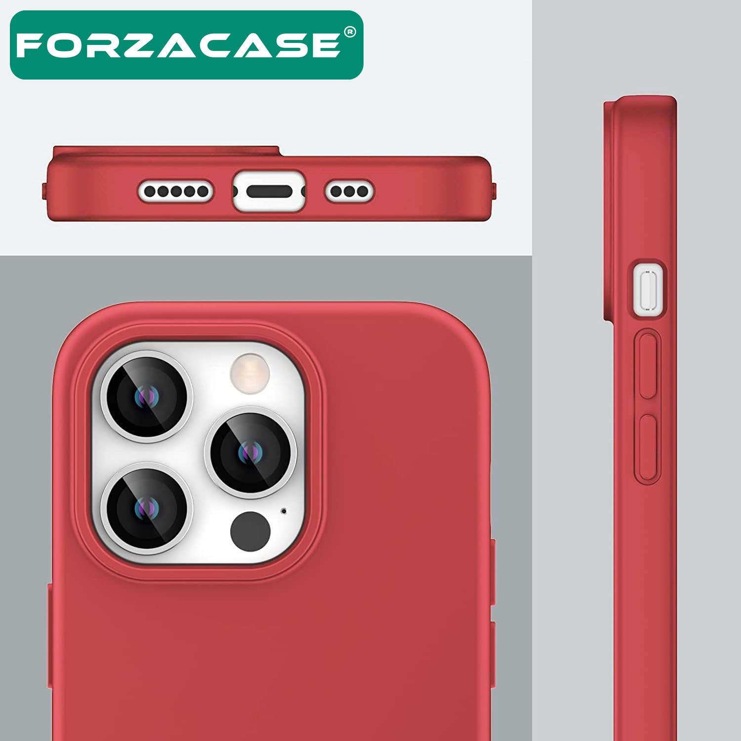 Forzacase%20iPhone%2016%20Pro%20ile%20uyumlu%20Velvet%20Serisi%20İçi%20Kadife%20Magsafe%20Şarj%20Özellikli%20Silikon%20Kılıf