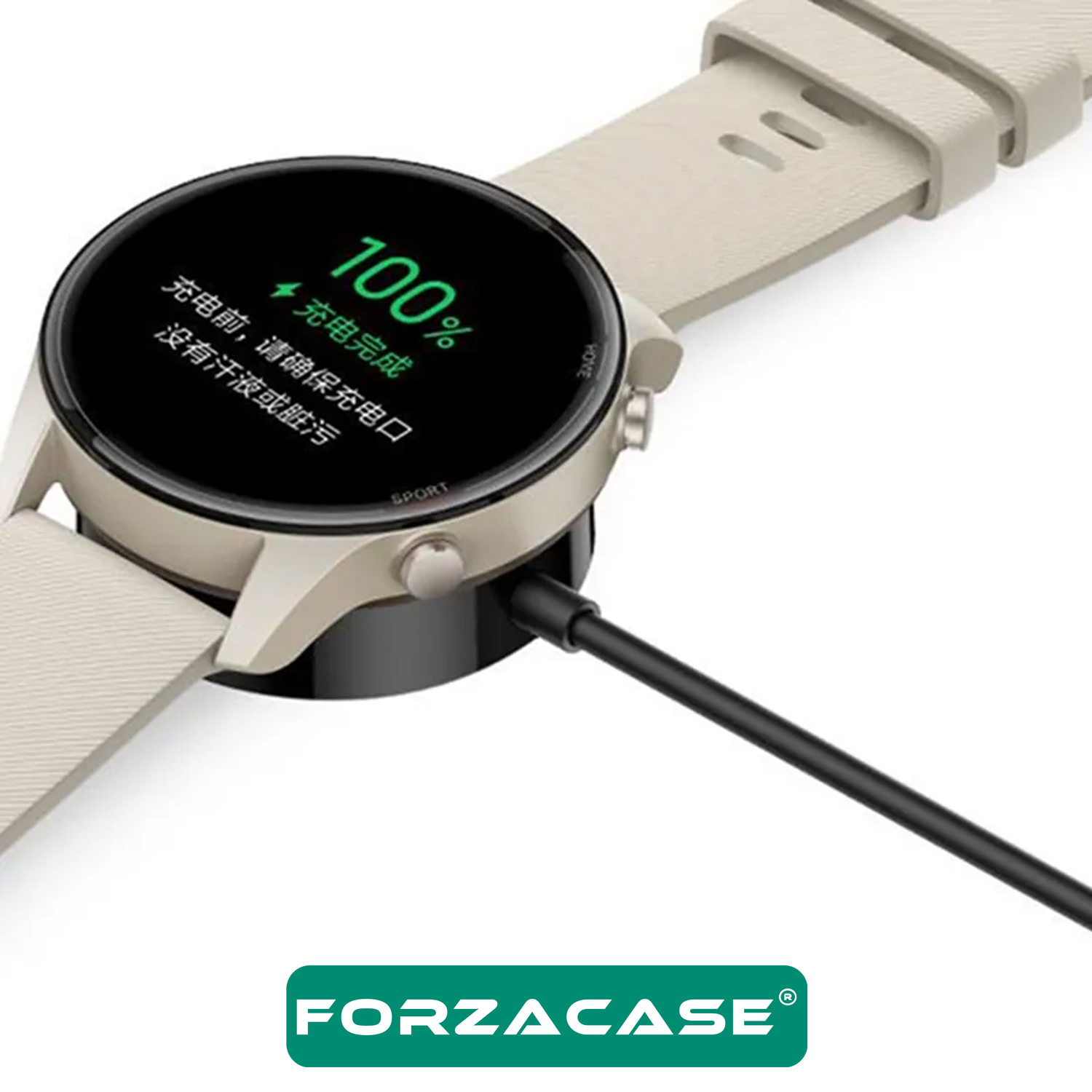 Forzacase%20Xiaomi%20Mi%20Watch%20ile%20uyumlu%20USB%20Manyetik%20Şarj%20Kablosu%201%20metre%20-%20FC017