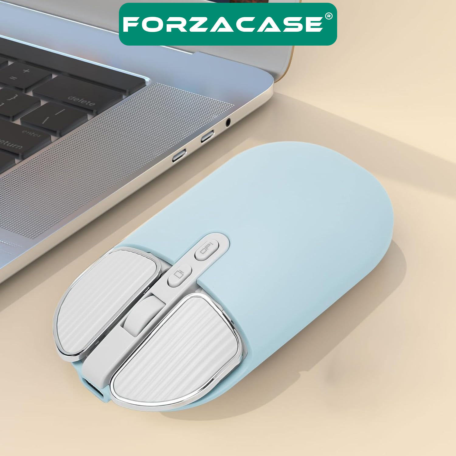 Forzacase%202400%20DPI%20Şarj%20Edilebilir%202.4%20GHz%20Çift%20Modlu%20Premium%20Bluetooth%20Kablosuz%20Mouse%20-FC385