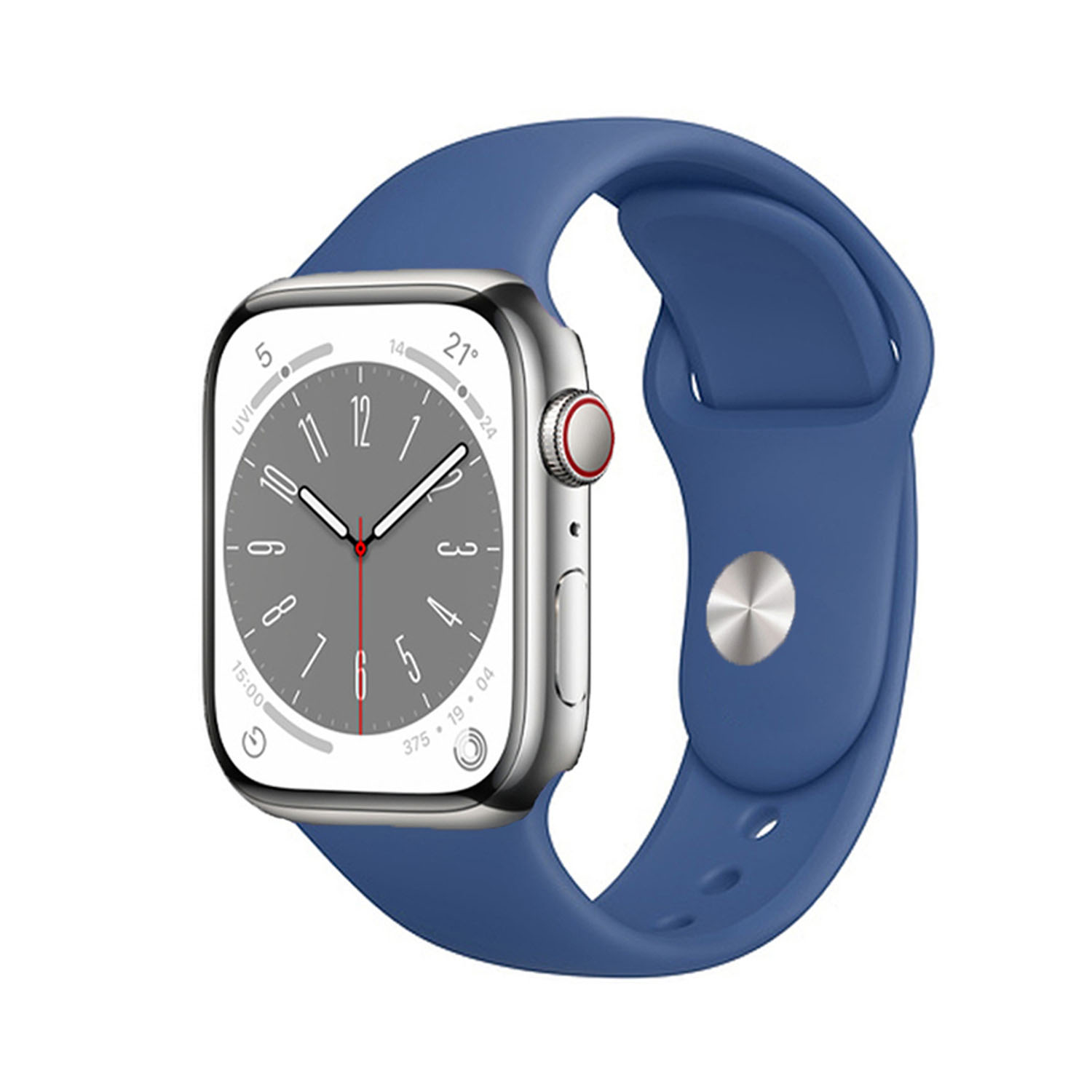 Forzacase%20Apple%20Watch%2010%2042mm%20ile%20uyumlu%20Silikon%20Kordon%20Kayış%20-%20FC004