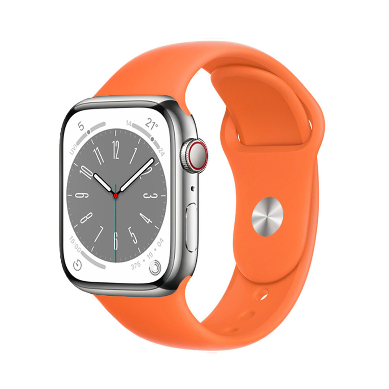 Forzacase%20Apple%20Watch%2010%2042mm%20ile%20uyumlu%20Silikon%20Kordon%20Kayış%20-%20FC004