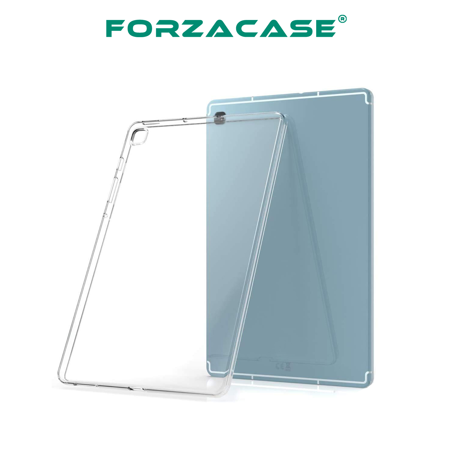 Forzacase%20Samsung%20Galaxy%20Tab%20S6%20Lite%2010.4%20inch%20P610%20ile%20Uyumlu%20Silikon%20Kılıf%20Şeffaf%20-%20FC013