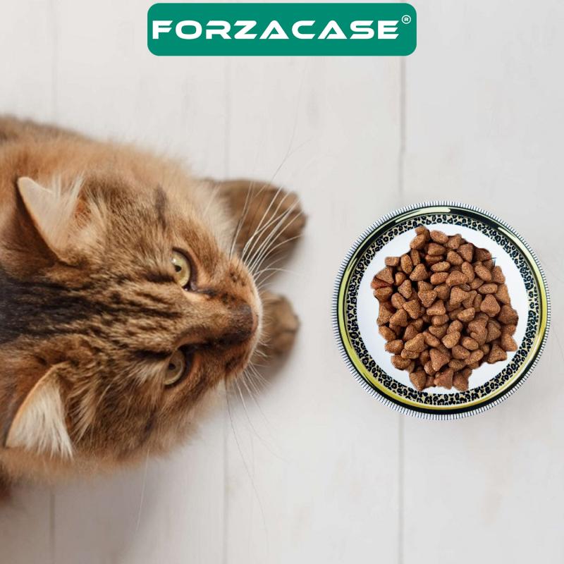 Forzacase%20Porselen%2013%20cm%20150%20ml%20Kedi%20Köpek%20Metal%20Mama%20ve%20Su%20Kabı%20-%20FC368