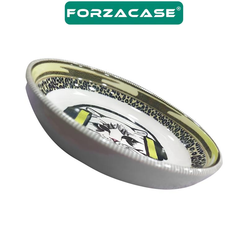 Forzacase%20Porselen%2013%20cm%20150%20ml%20Kedi%20Köpek%20Metal%20Mama%20ve%20Su%20Kabı%20-%20FC368