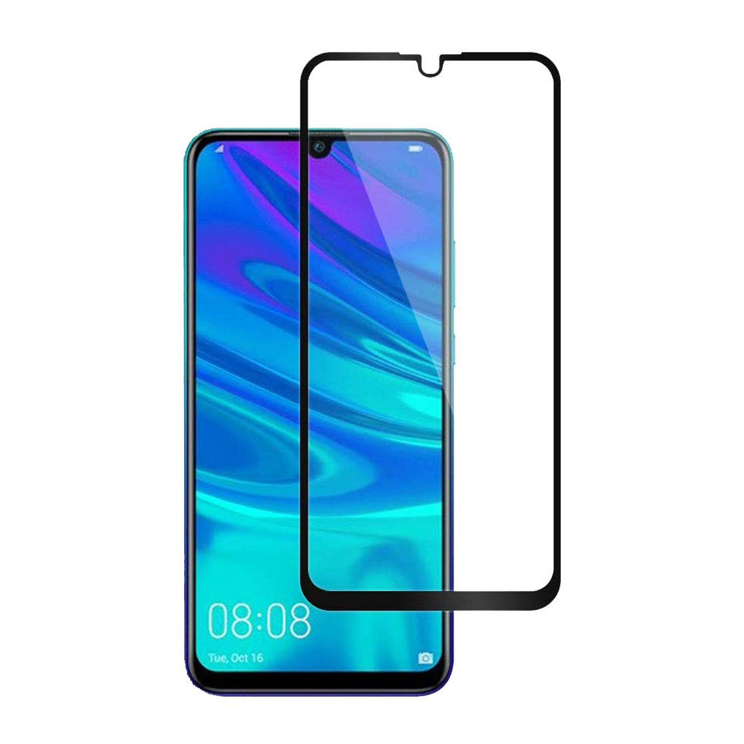 Forzacase%20Huawei%20P%20Smart%202019%20ile%20uyumlu%20Çerçeveli%20Tam%20Kaplayan%20Temperli%20Ekran%20Koruyucu%20-%20FC003