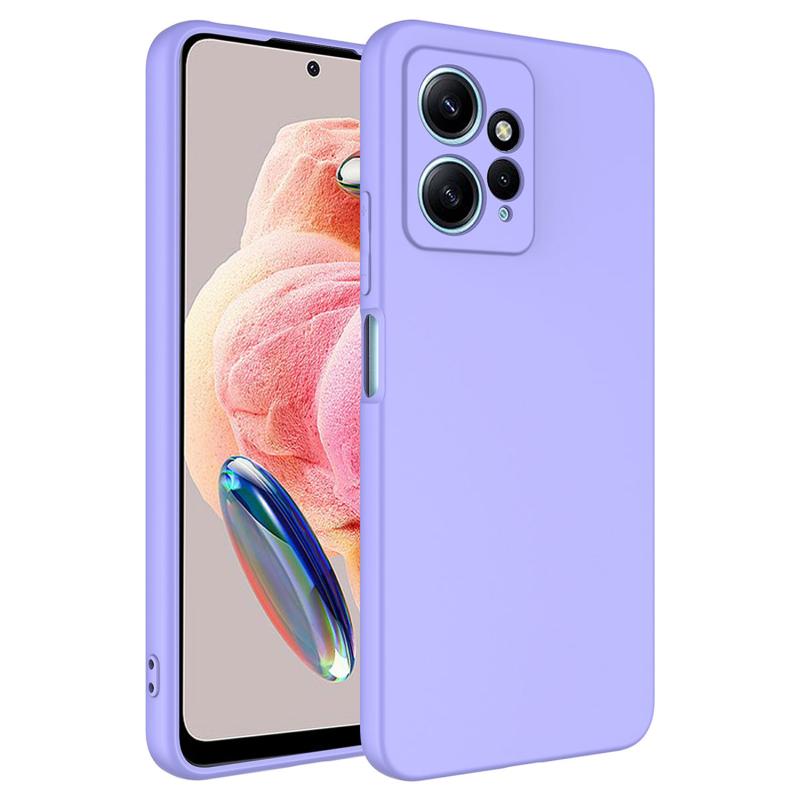 Forzacase%20Xiaomi%20Redmi%20Note%2012%204G%20uyumlu%20Liquid%20Serisi%20İçi%20Kadife%20Lansman%20Silikon%20Kılıf