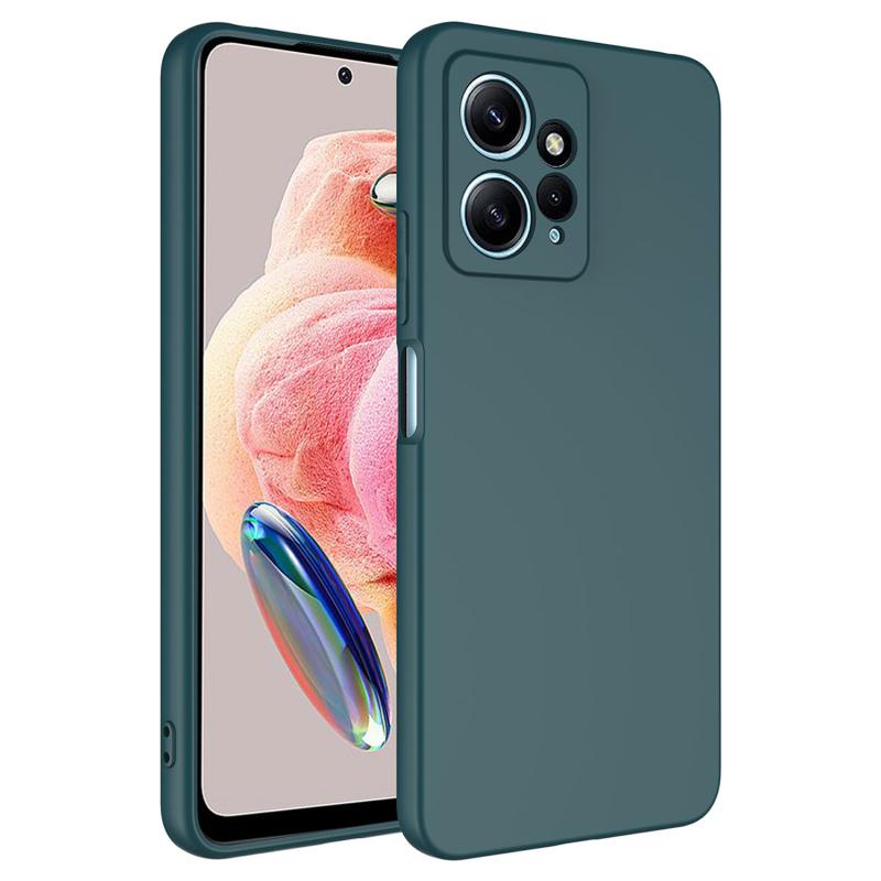 Forzacase%20Xiaomi%20Redmi%20Note%2012%204G%20uyumlu%20Liquid%20Serisi%20İçi%20Kadife%20Lansman%20Silikon%20Kılıf