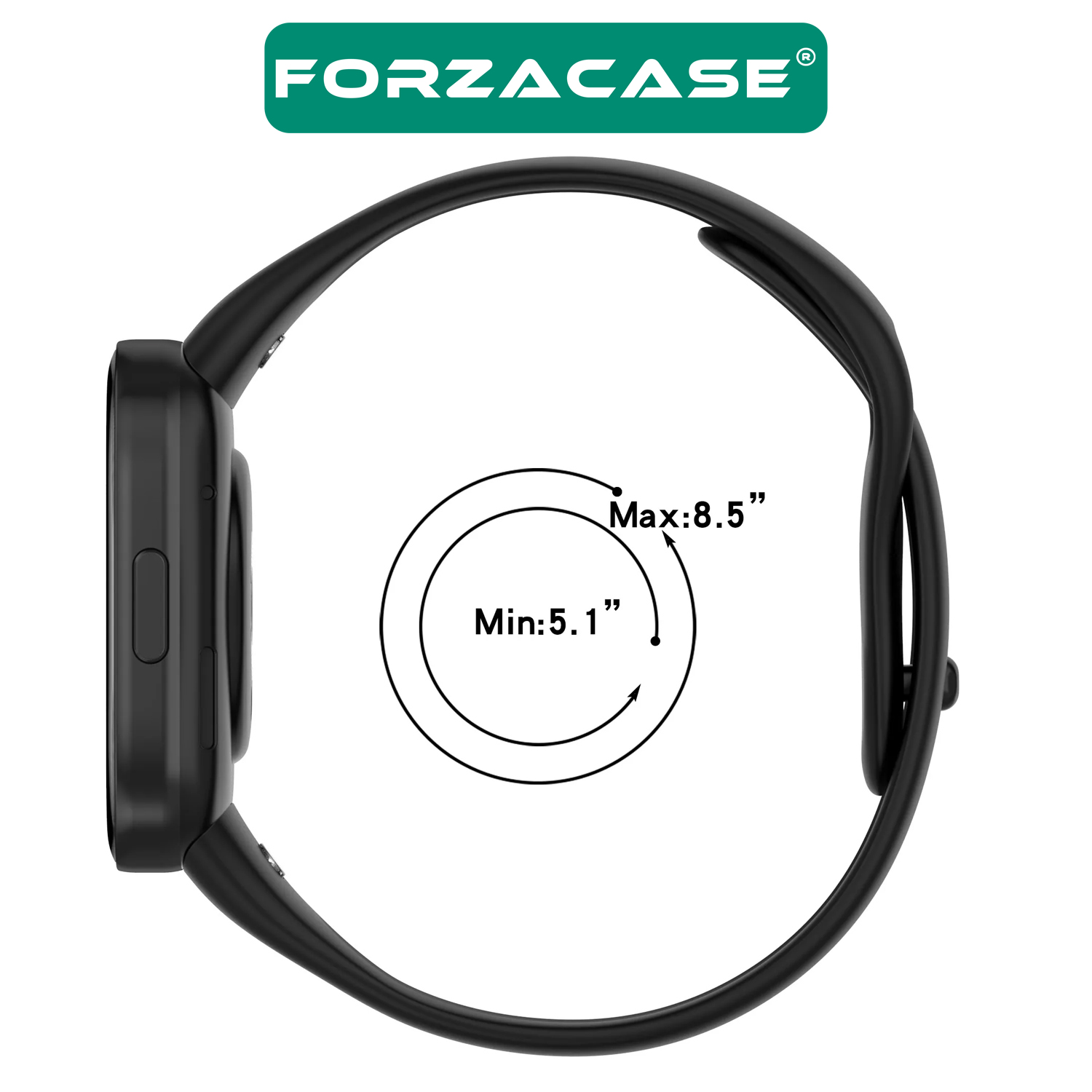 Forzacase%20Xiaomi%20Redmi%20Watch%203%20Active%20ile%20uyumlu%20Silikon%20Kordon%20Kayış%20-%20FC171