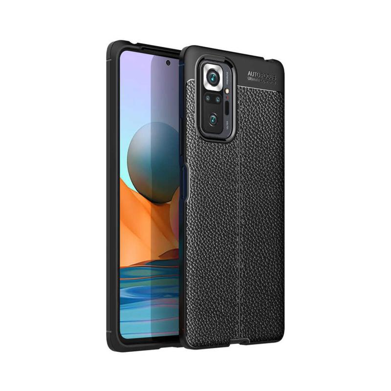 Forzacase%20Xiaomi%20Redmi%20Note%2010%20Pro%20ile%20uyumlu%20Deri%20Effect%20Serisi%20Silikon%20Kılıf