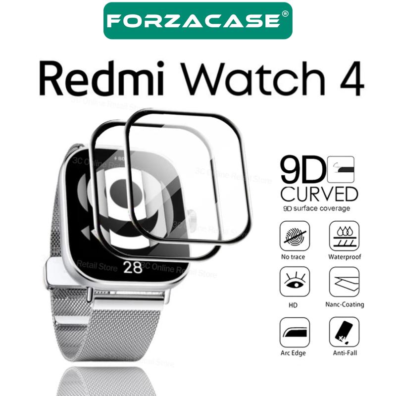 Forzacase%20Xiaomi%20Redmi%20Watch%204%20için%20Çerçeveli%20Tam%20Kaplayan%203D%20Pet%20Ekran%20Koruyucu%20Film%20-%20FC016