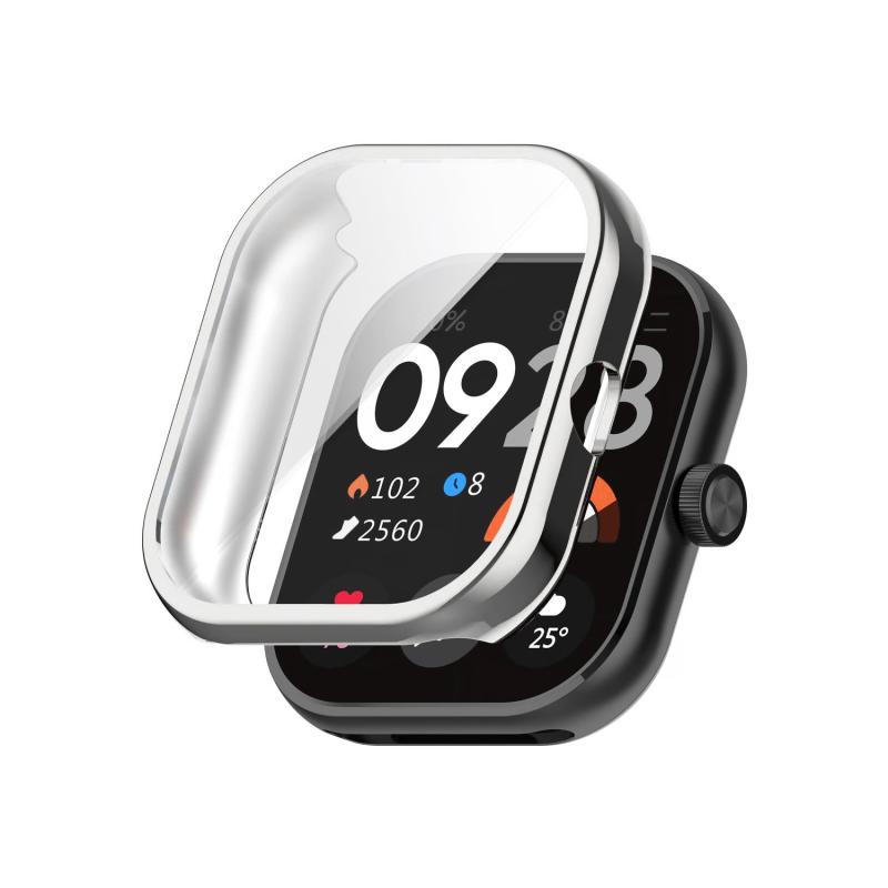 Forzacase%20Xiaomi%20Redmi%20Watch%204%20ile%20uyumlu%20Önü%20Kapalı%20Ekran%20Korumalı%20Silikon%20Kılıf%20-%20FC010